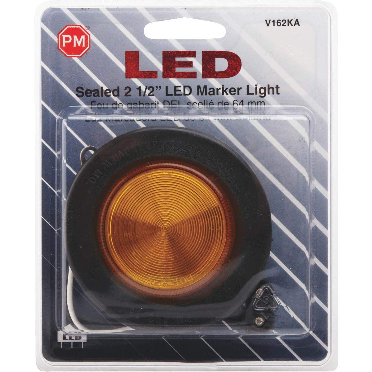 Peterson V172Ka 2.5&quot; Led Clearance/Side Marker Light - Durable, Bright, Easy To Install