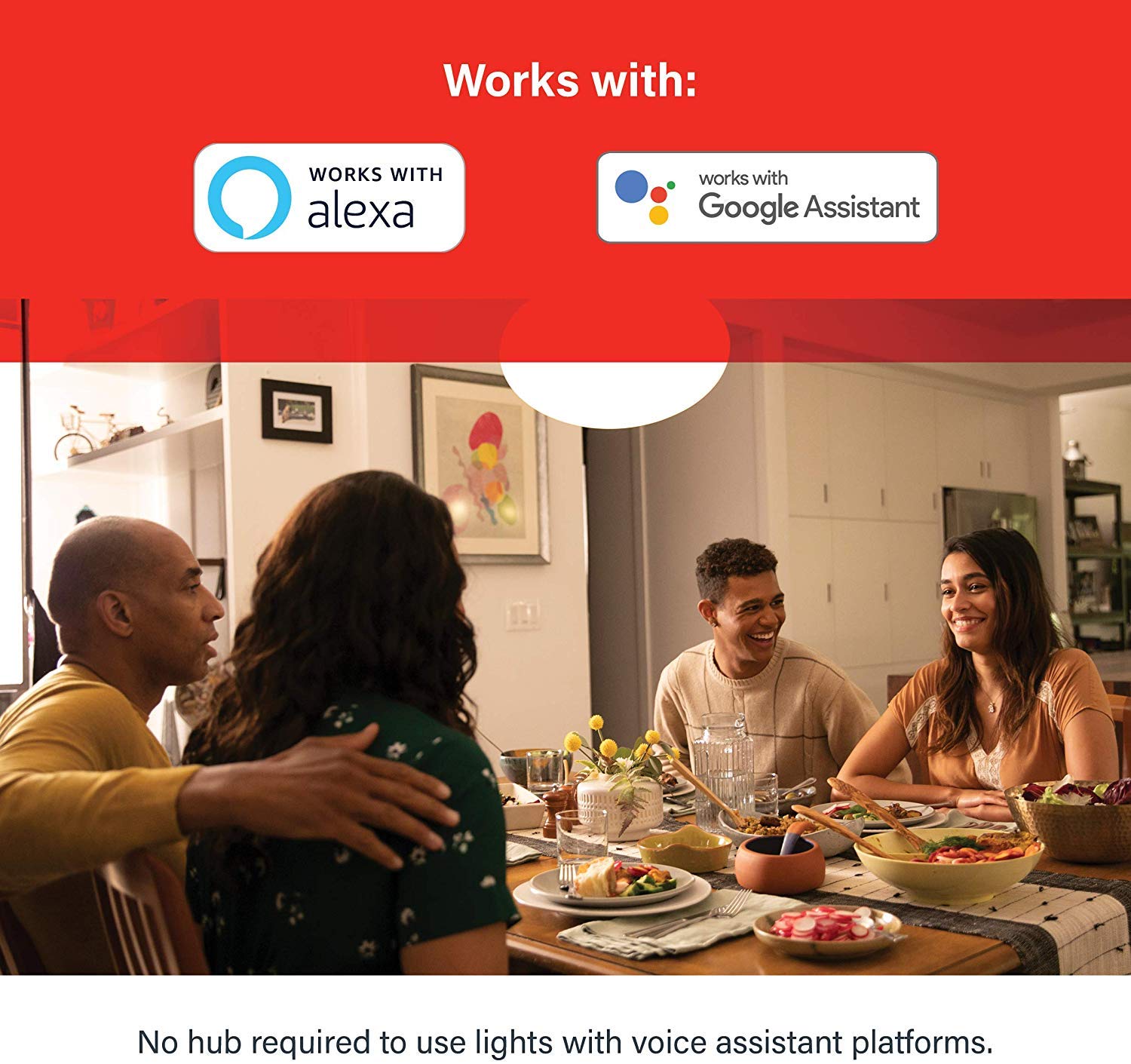 Sengled Smart LED Light Bulb A19, Soft White (2700K), 2 Pack, WiFi Compatible with Alexa & Google Home, No Hub Required