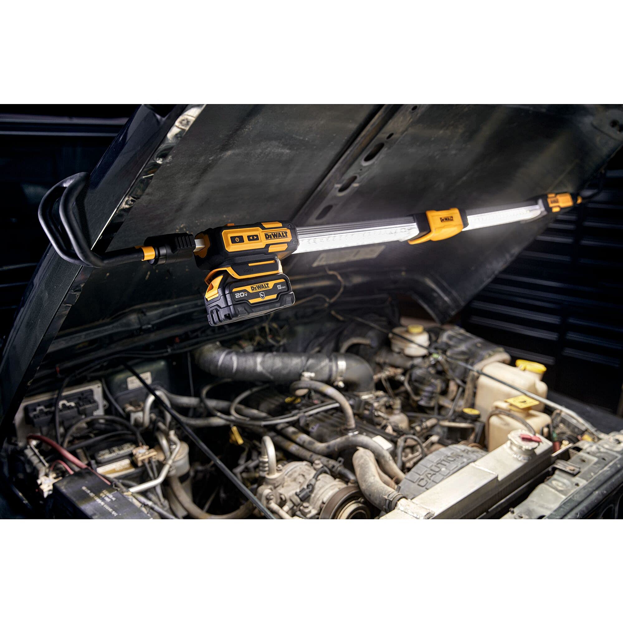 DEWALT Cordless Hood Light, LED Mechanic Work Light, Model DCL045B, Multi, One Size, Bare Tool Only
