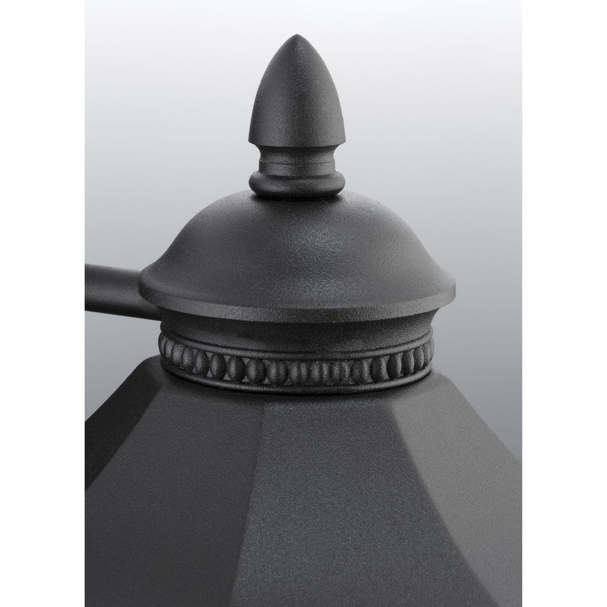 Progress Lighting P6071-31 Outdoor Light Fixture, 7in Aluminum, Black