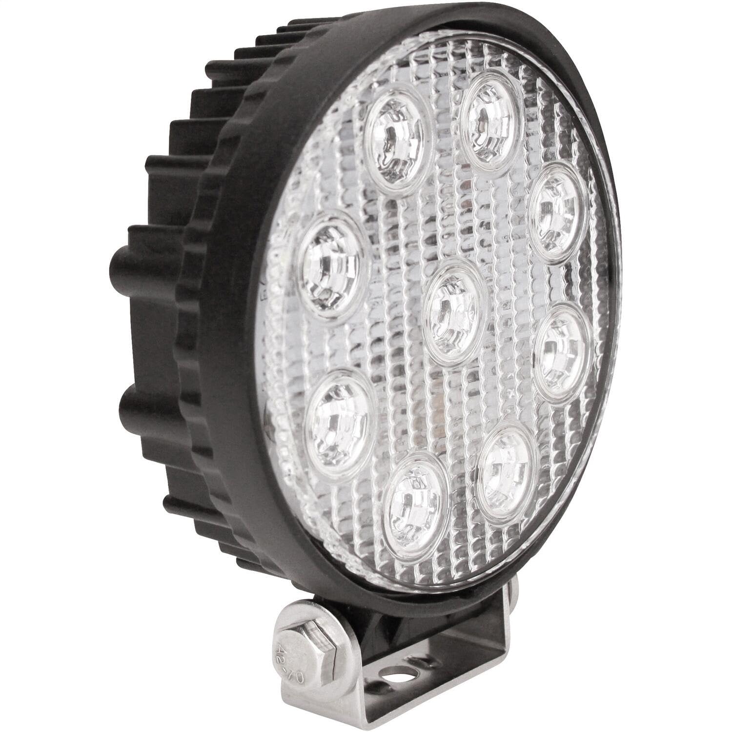 Westin Round LED Work Utility Light 5 in. Flood 3W Black Model 09-12006B