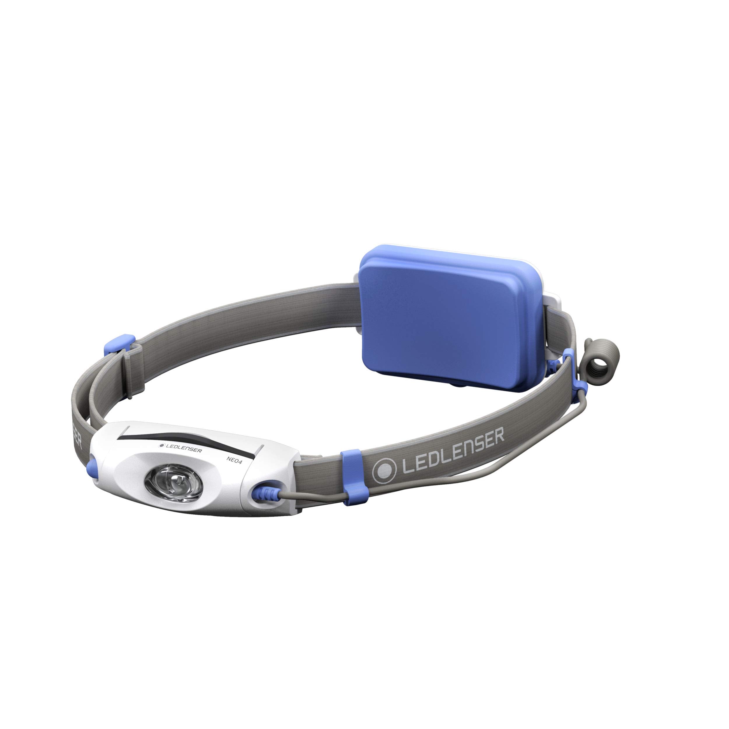 Ledlenser NEO 4 Blue Portable Headlamps | LED Configuration - 1 x Power LED | Luminosity - MAX 240 lm - MIN 20 lm | Lighting Ran