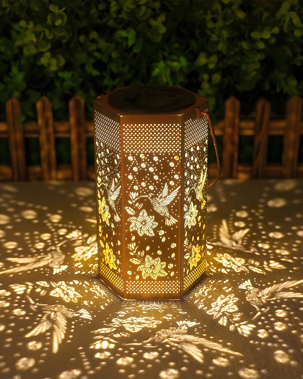 Hummingbird Solar Lantern Outdoor Waterproof - Birthday Gifts for Women Mom Grandma, Mothers Day Gifts, Solar Lights Outdoor Gar