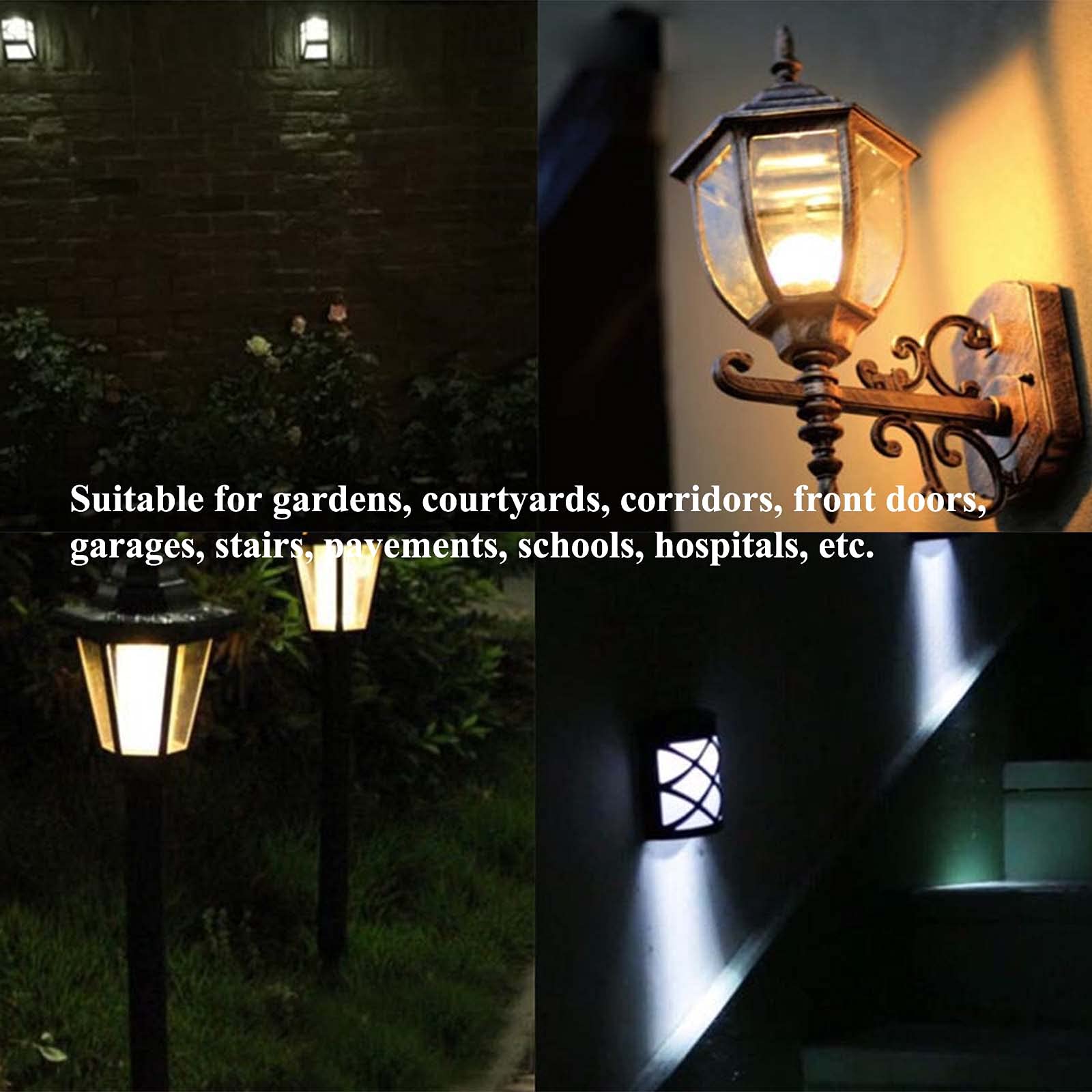 Taysing Smart Dusk to Dawn LED Light Bulbs, 40W Equivalent, Soft White, 5W, 500lm, E26, 2 Pack, Auto On/Off Security