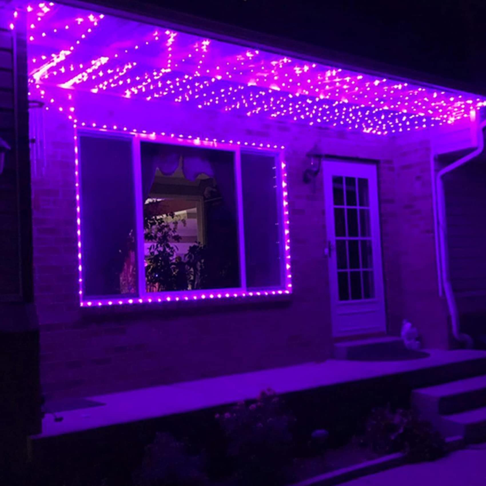 Er Chen Dimmable Fairy Lights Plug In, 66Ft 200 Led String Lights With Spool To Avoid Tangled, Waterproof Silvery Copper Wire Re