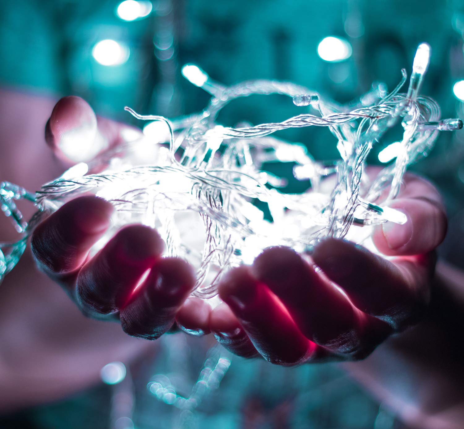 Twinkle Star LED String Lights, Plug in String Lights 8 Modes Waterproof for Indoor Outdoor Christmas Tree Wedding Party Bedroom