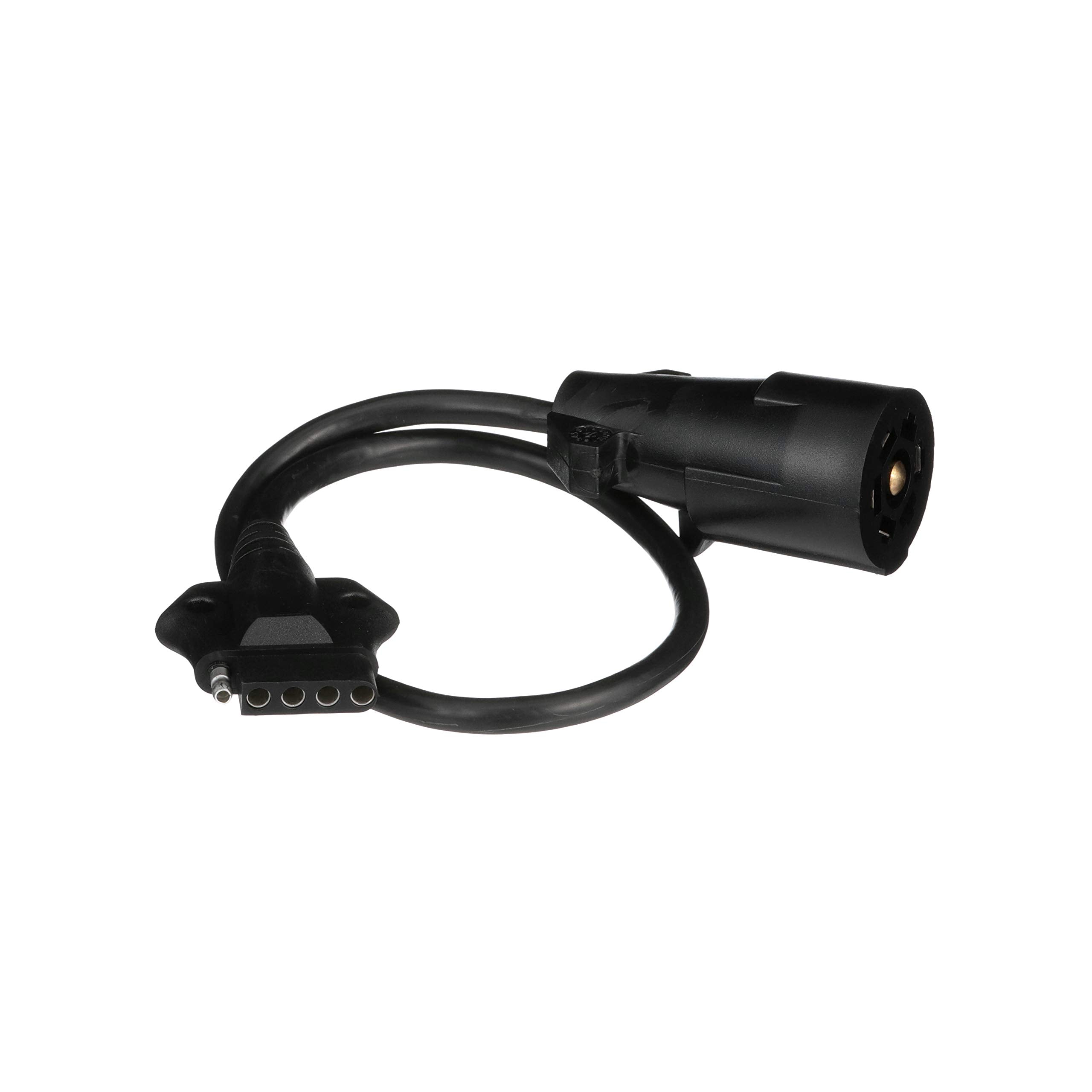 Seachoice 7-Way Round To 5-Way Flat Cable Adapter, Boat Trailer, 18 In.