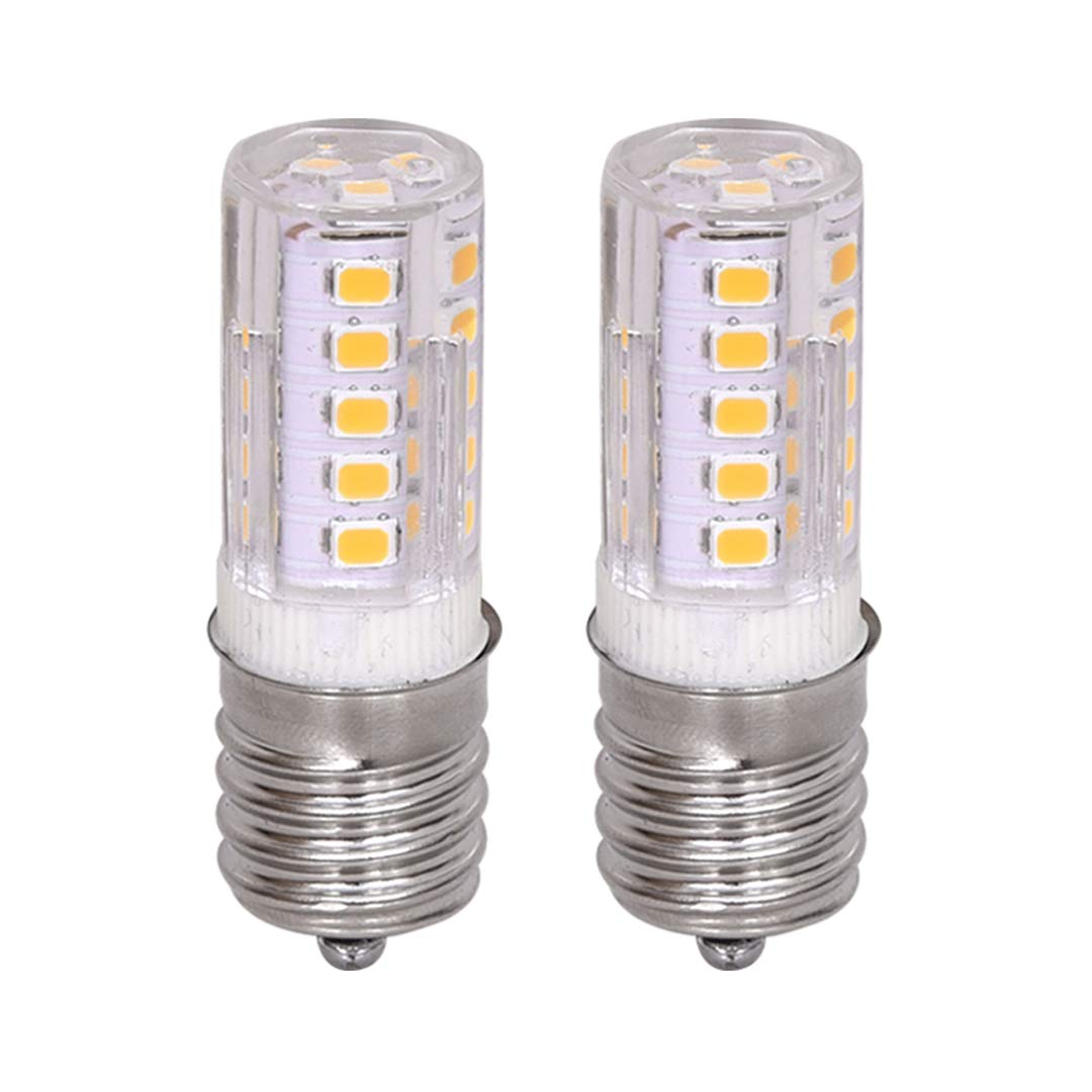 Nobranded E17 LED Bulb, 4W Warm White, Dimmable, Pack of 2, Equivalent to 40W Halogen, Ideal for Microwave & Smoking Machine