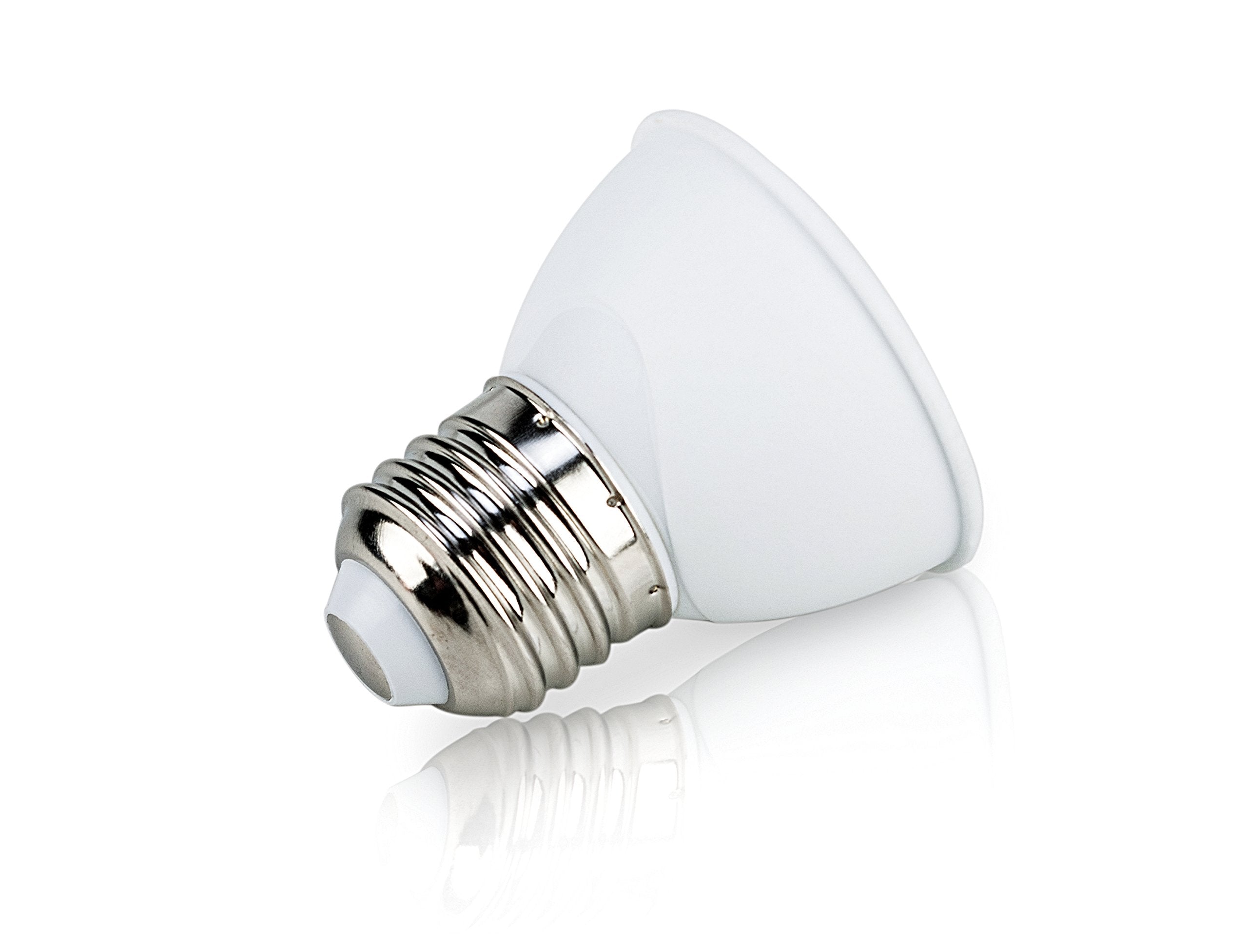 CBconcept PAR16 LED Bulb 6W (50W Equivalent) 550 Lumen, Warm White 3000K, 2 Pack, Medium Base (E26), UL Listed