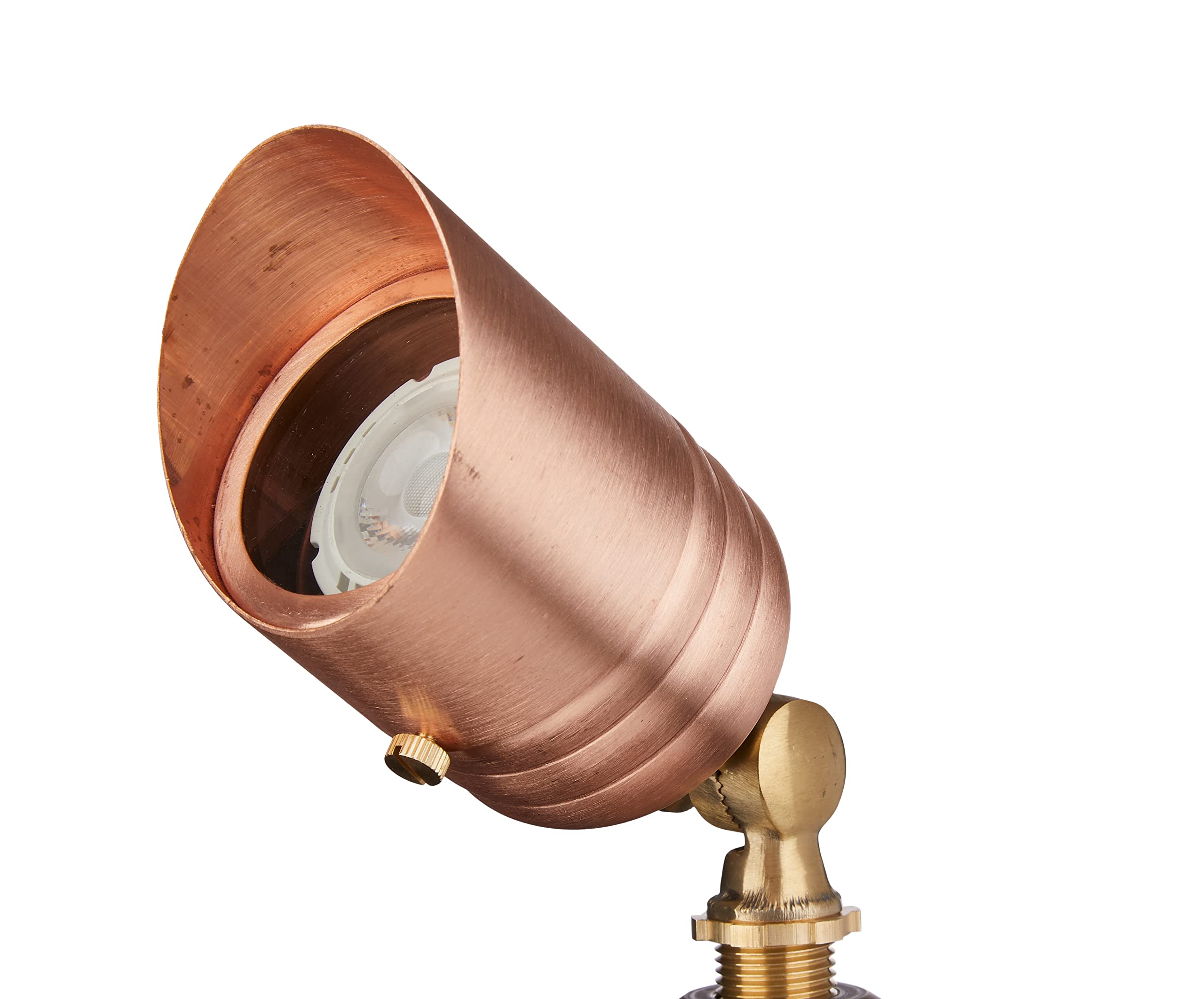 Volt Fat Boy 12V Solid Copper Outdoor Spotlight For Low Voltage Landscape Lighting Of Yard, Lawn, Garden, Patio, Trees & House