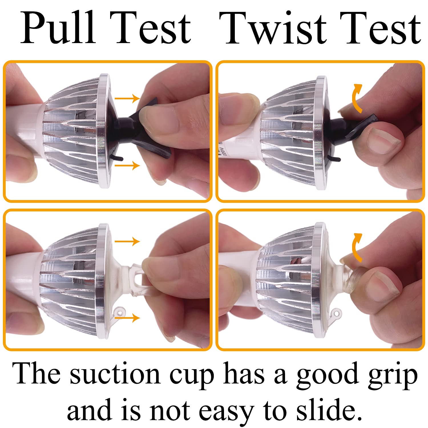 Ourtroness Light Bulb Changer Tool - Suction Cup Mr16 Gu10 Remover, 10 Piece Soft Pvc Set