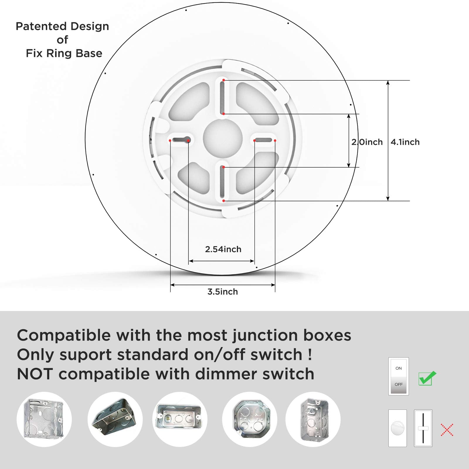 Ocioc 4 Pack 12Inch Led Flush Mount Ceiling Light Black, 5000K, Ultra Thin Round Lighting Fixture Ceiling Lights For Bedroom, Of