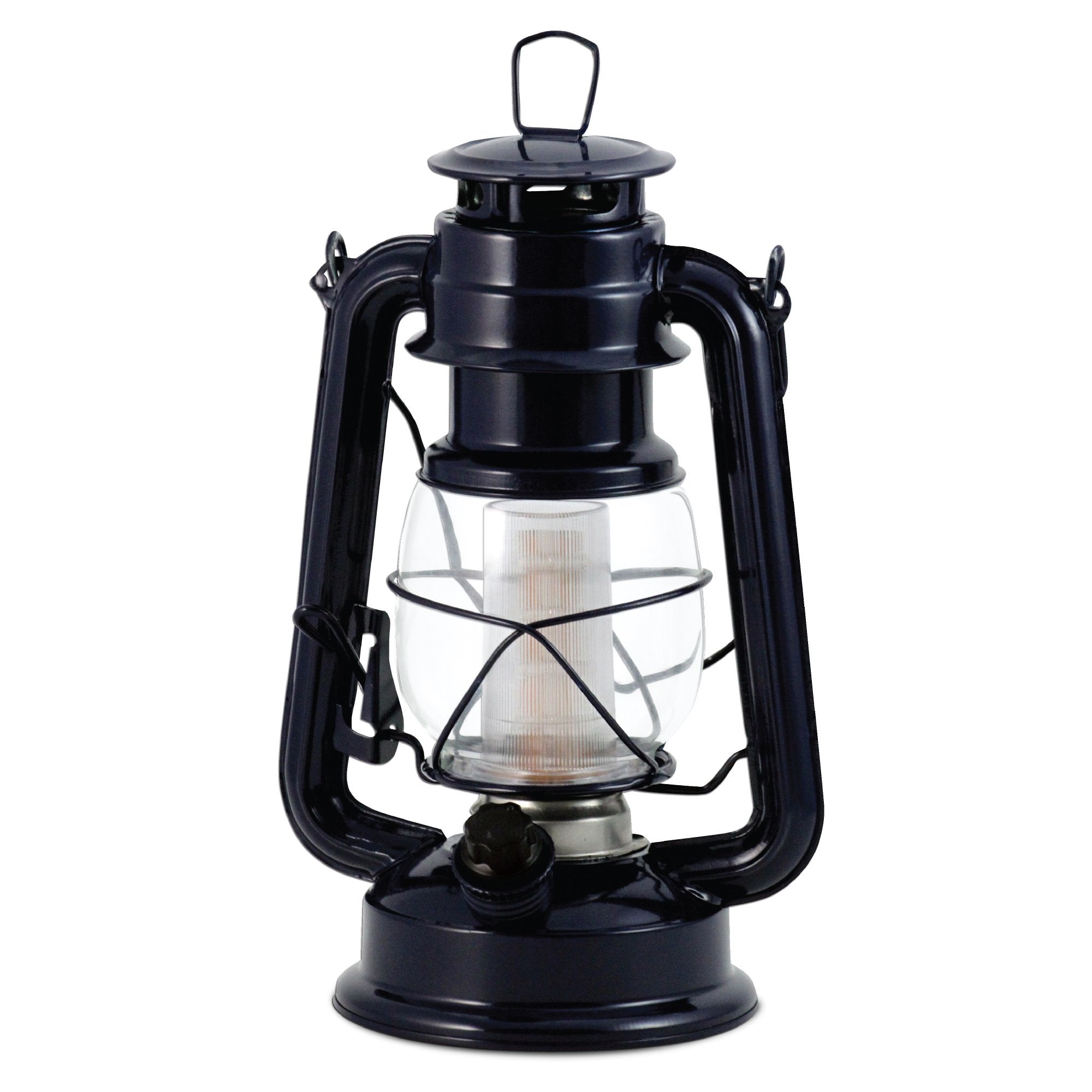 Northpoint 12-Led Lantern Vintage Style, Dark Blue, 10''X6''X6''