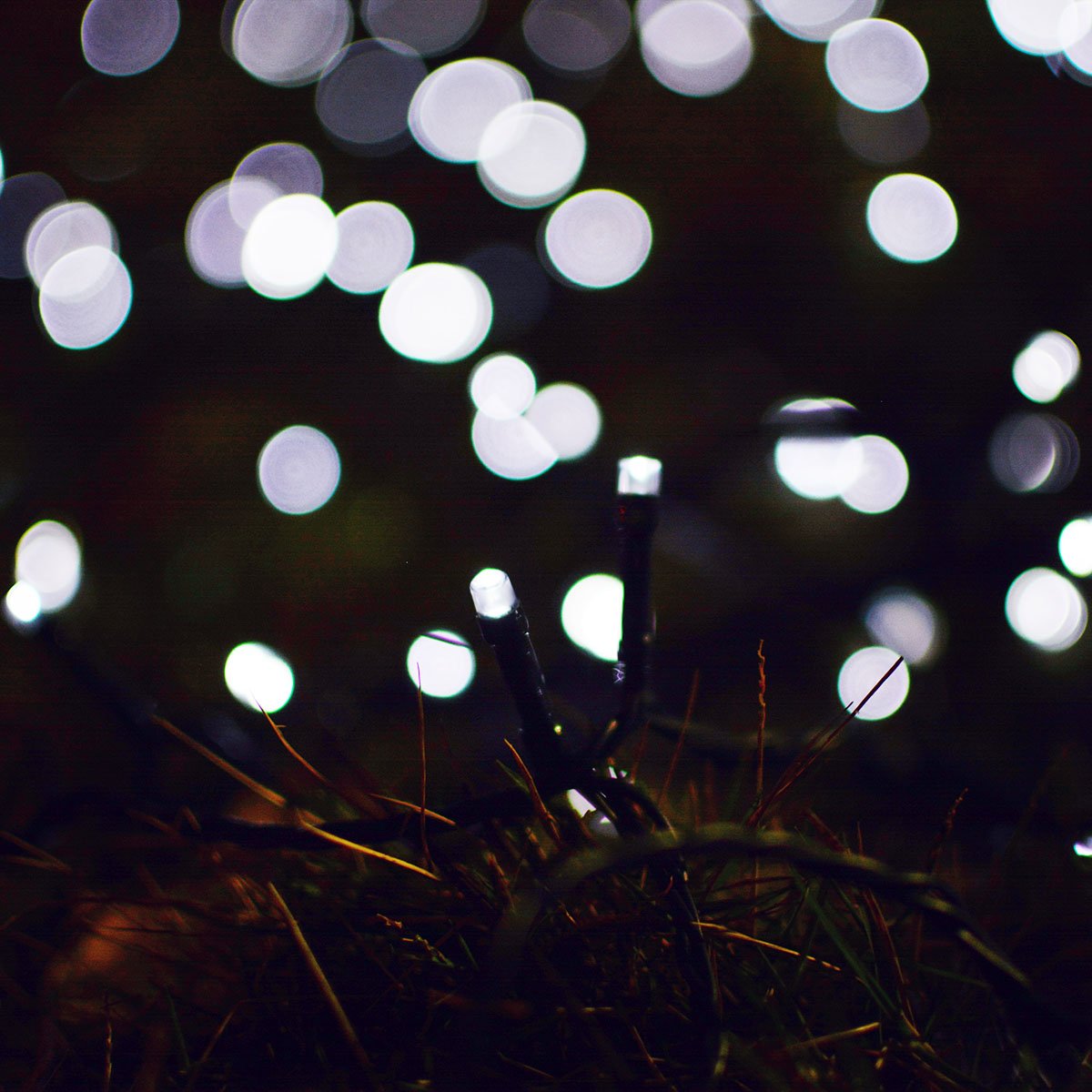 LALAPAO Solar String Lights 400 LED 144FT White Outdoor Waterproof Christmas Lights Model 840