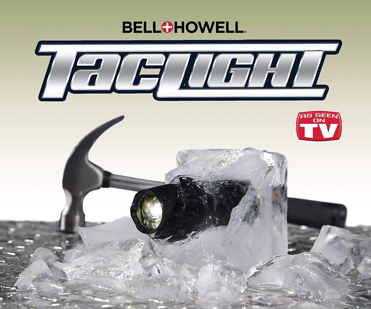 Bell+Howell TacLight Mini Flashlight - 100,000 Hour LED, 5 Modes, Zoom, Black, Model 1358, Water Resistant, 5.4” x 1