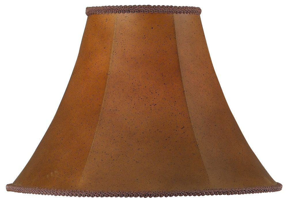 Cal Lighting Transitional Shade Lighting Accessories, Metal, 11inx15inx15in, Brown, Model CALSH-7151