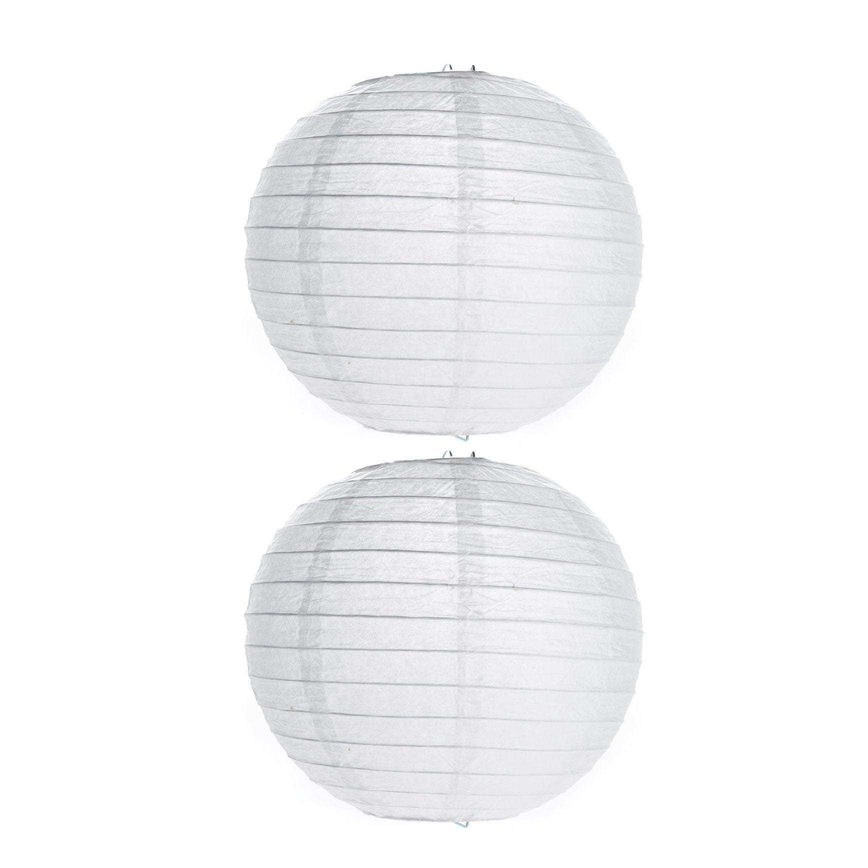 Tosnail Paper Lanterns for Wedding Party Decorations Crafts Lanterns Paper Lamp, White, Pack of 15