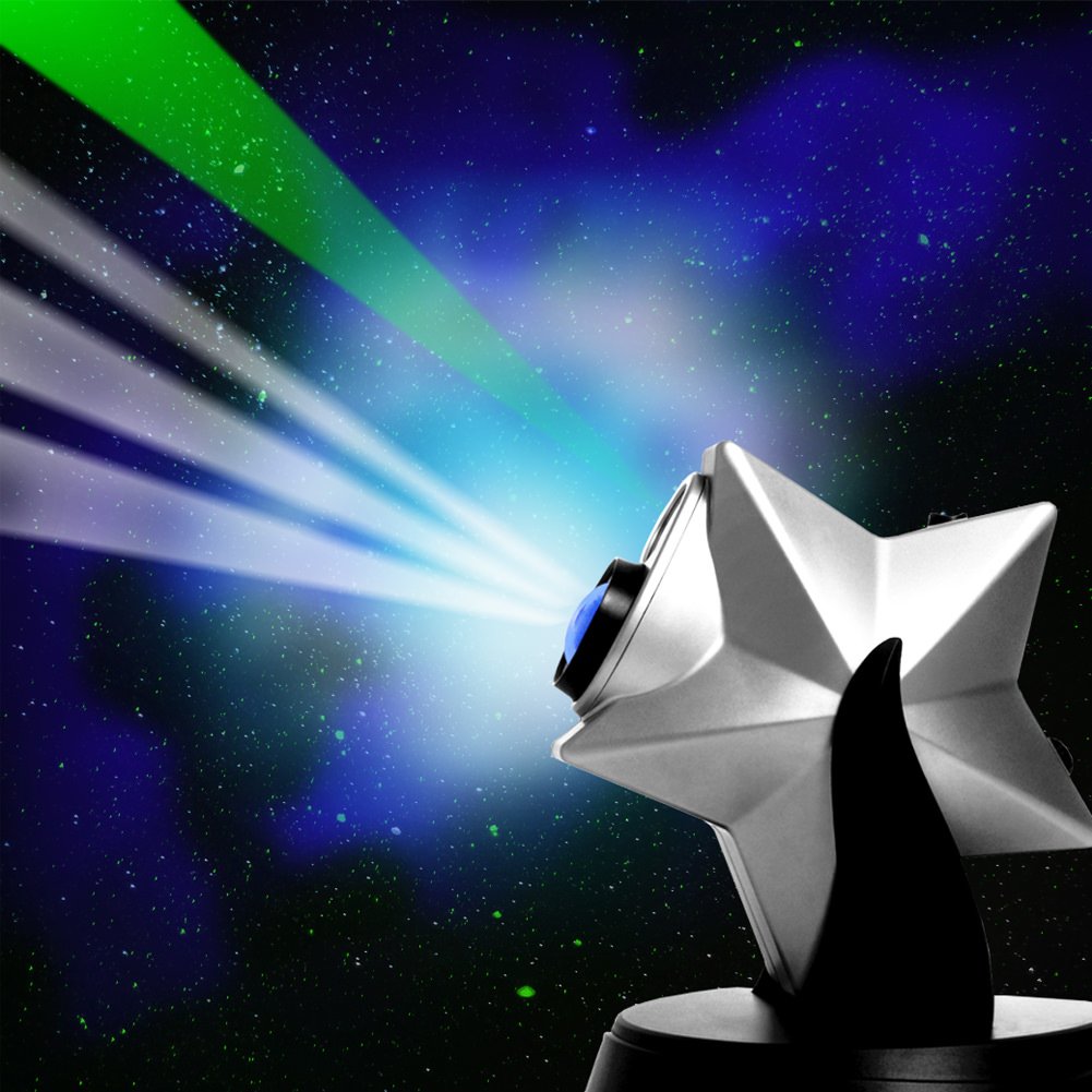 Can You Imagine Laser Stars Hologram Projector - Green Twilight Stars - Model 8415367125 - Plastic Material
