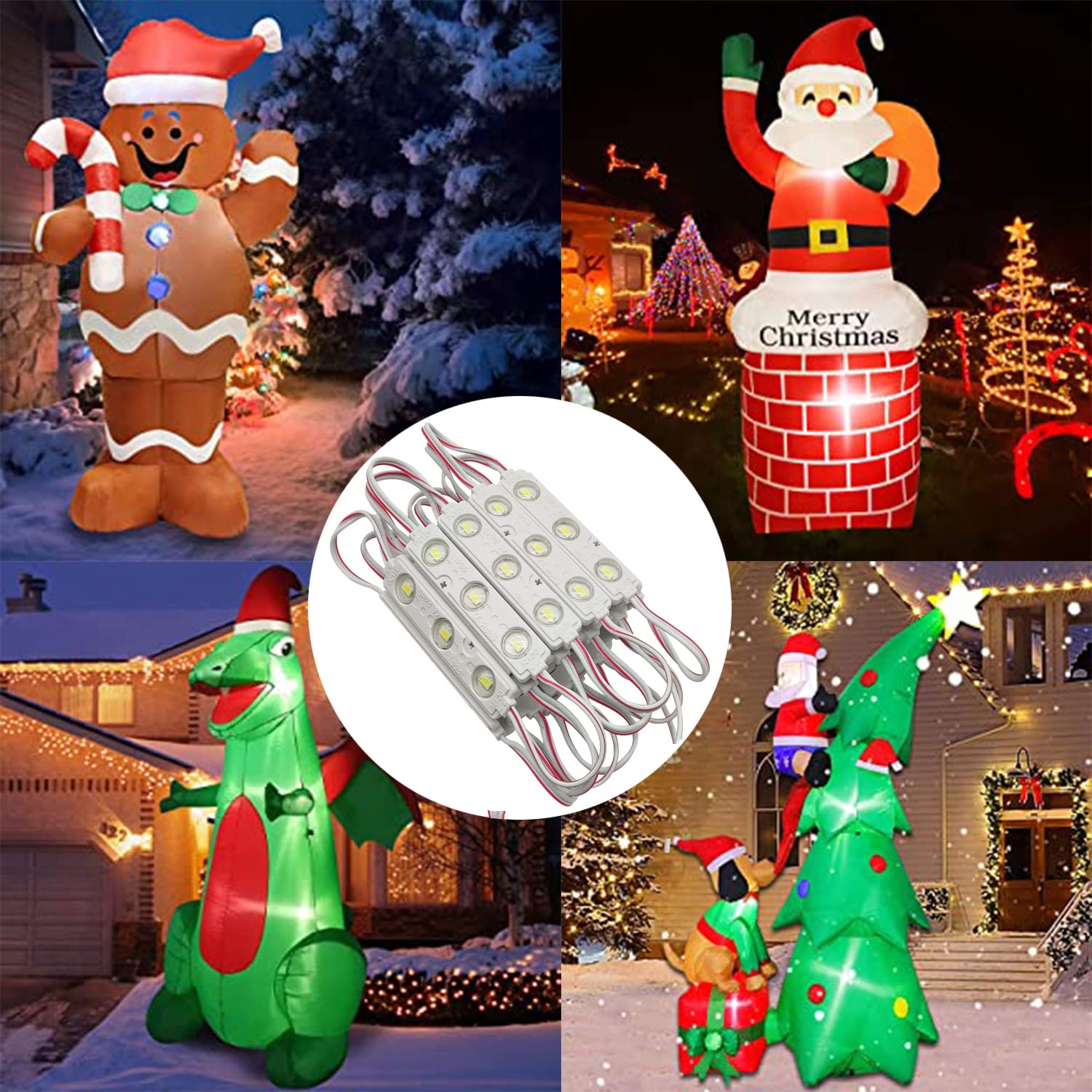 Aooyuanke 3000K Led Module Lights, 20Pcs Warm White Decorative Sign Lighting, 150Lm