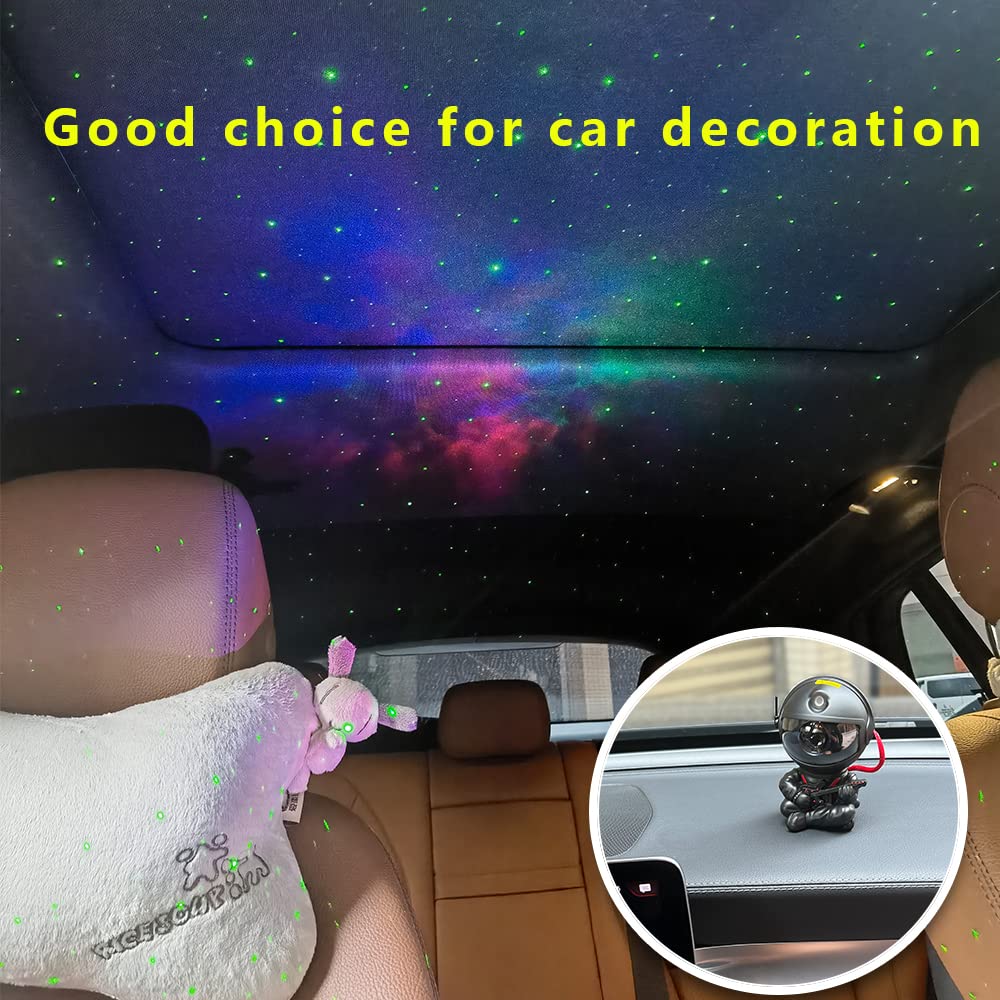 SHJQJJLBCQ Galaxy Projector Astronaut Star Projector Kids Night Light Black Model HR-F2