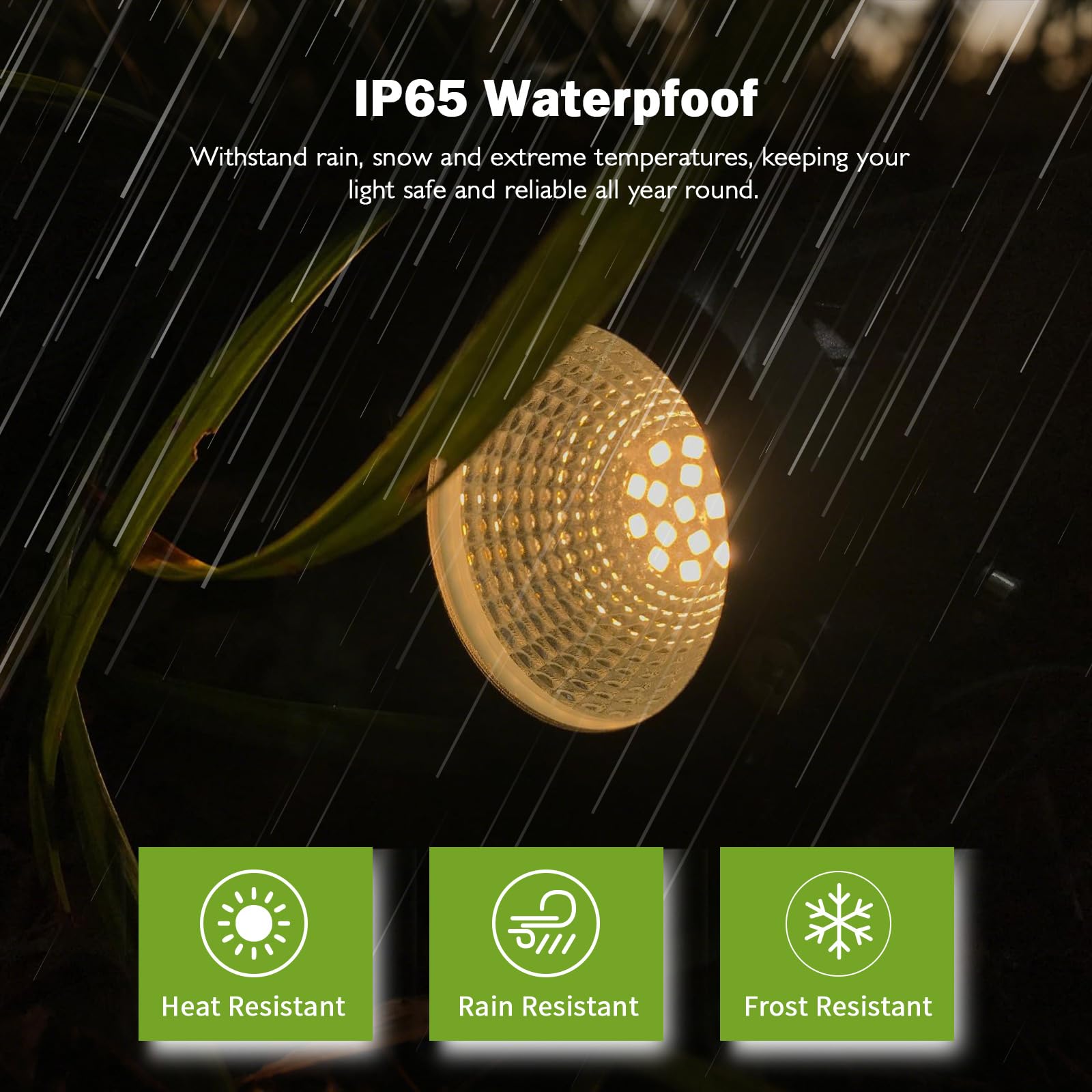 REEGOLD Low Voltage Landscape Lights, 10W 12/24V, Warm White, IP65 Waterproof, 16 Pack, Aluminum Outdoor Spotlight