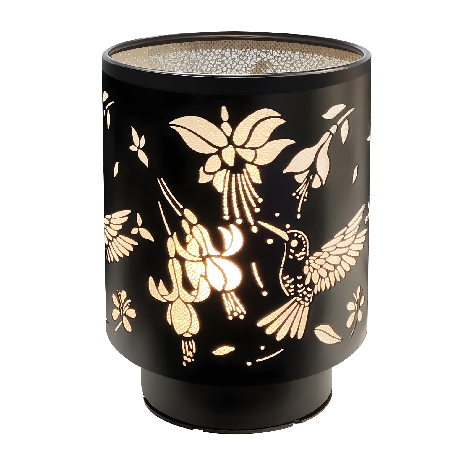 HEKALU Battery Operated Table Lamp  Cordless Lamps for Home D?cor  Nightlight with LED Bulb with Timer for Living Room Bedroom Tabletop Entryway Centerpiece Gift (Hummingbird)