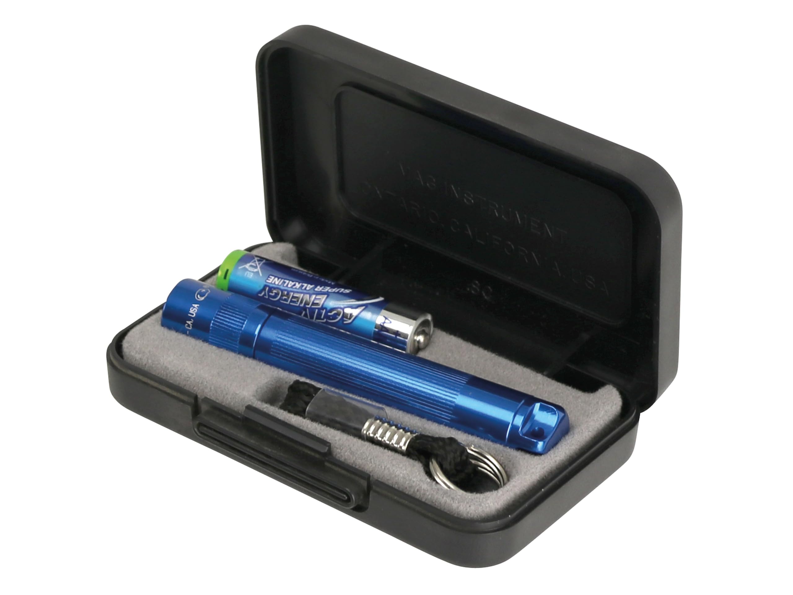 Maglite Solitaire Aaa Flashlight Presentation Box, Blue