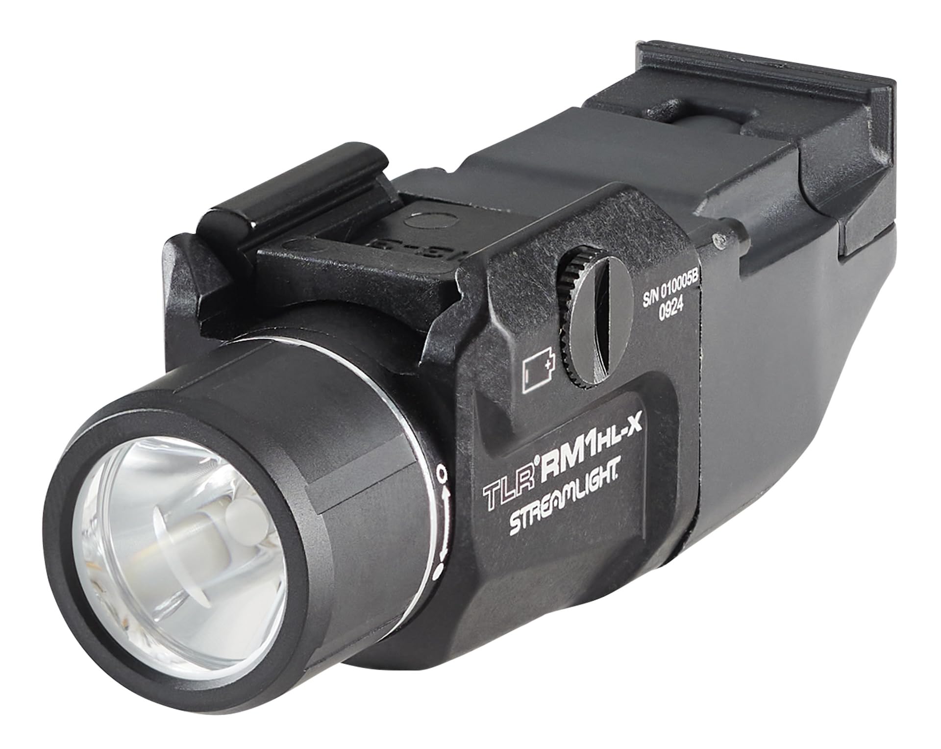 Streamlight 69483 TLR RM 1 HL-X 1000-Lumen 22000-Candela Rail-Mounted Rechargeable Tactical Flashlight with Pressure Switch, Key