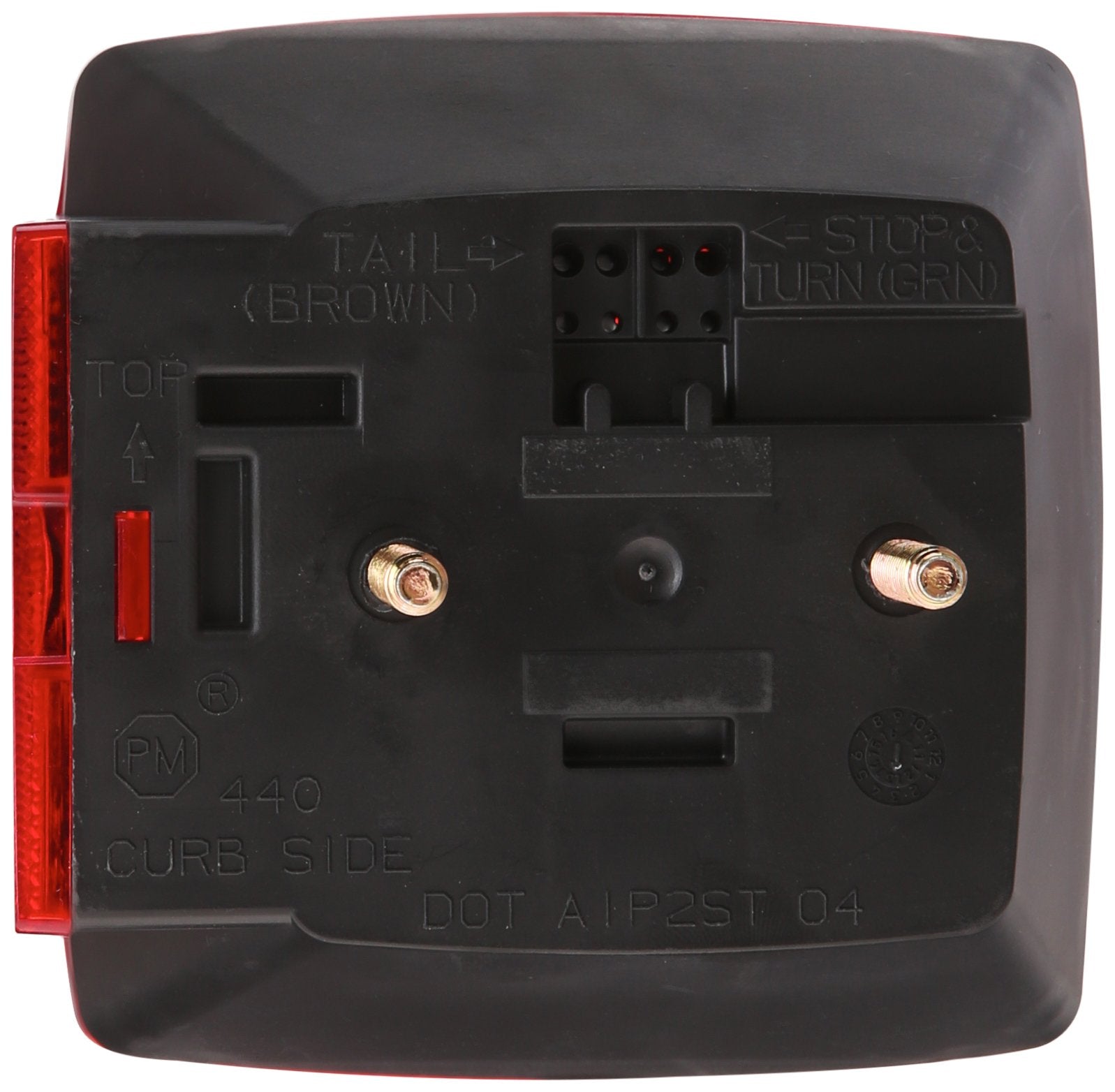Peterson Manufacturing V440 Combination Stop and Tail Light, Red