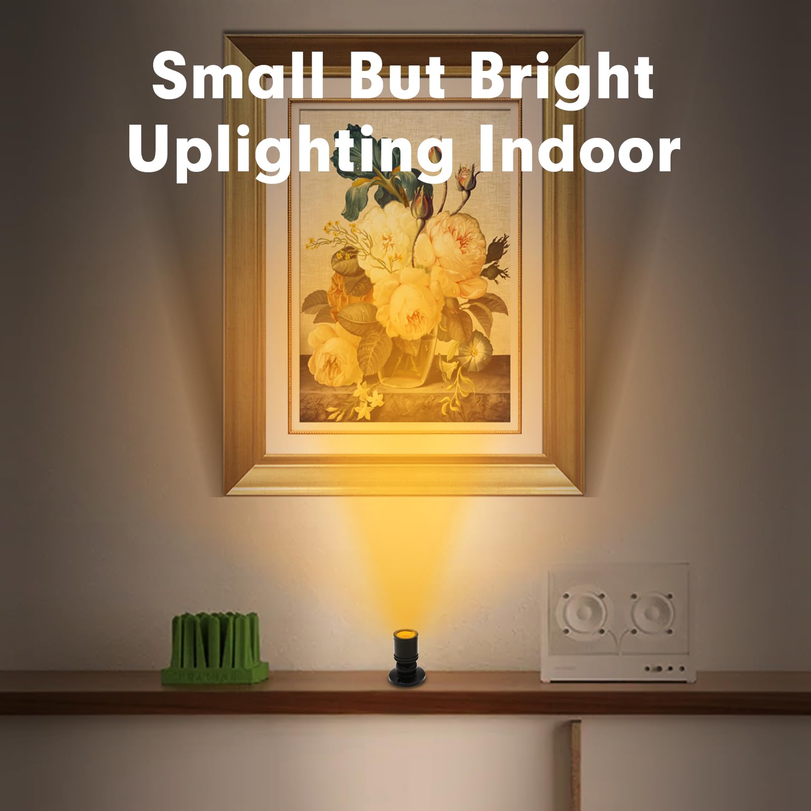 Dtructiew Led Spot Light 6Pcs, Mini Led Spotlight Indoor With Dimmer, 1W 5V Dimmable Led Spot Lights Indoor Accent Lights Adjust