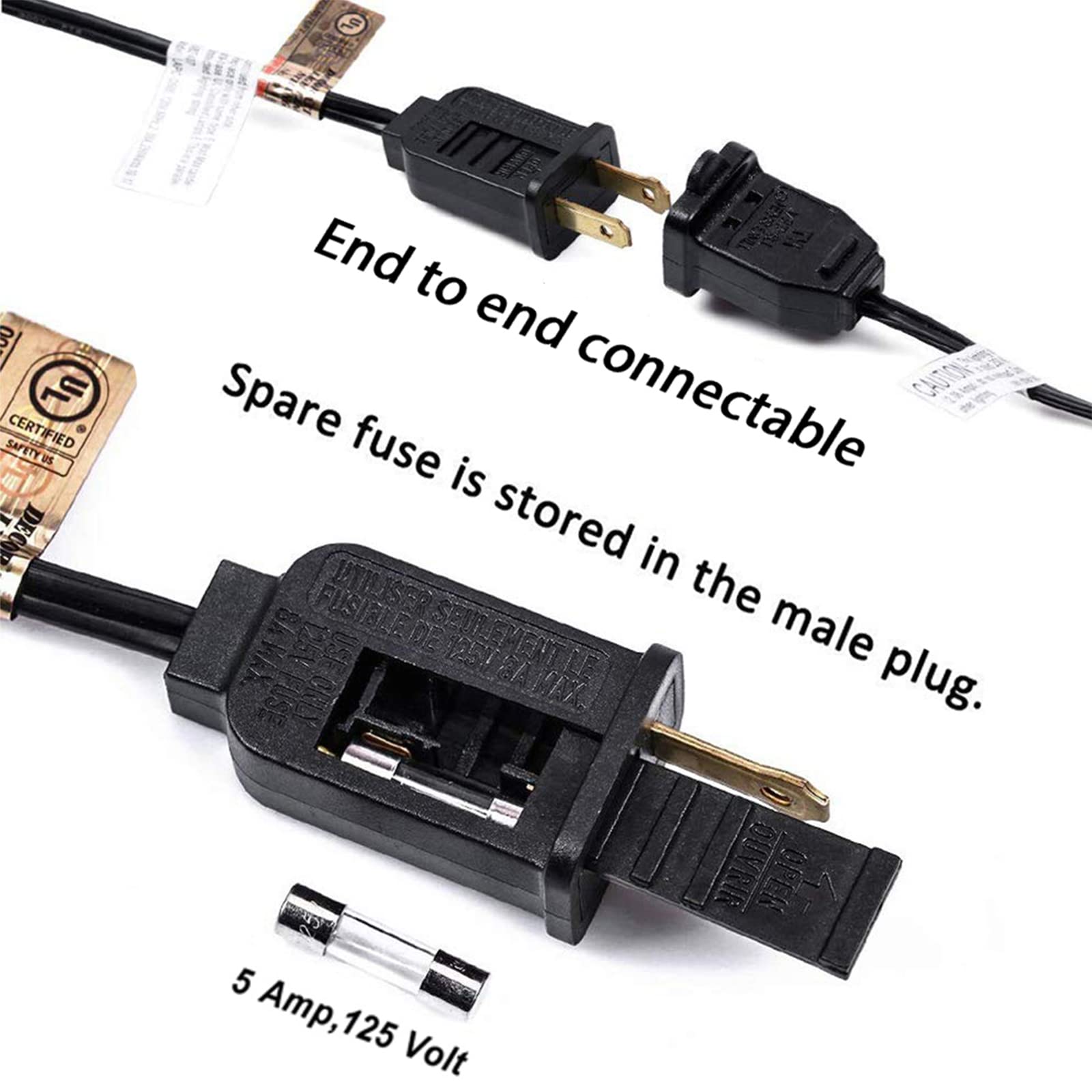 Afirst Outdoor String Lights Waterproof 20Ft With 15 Glass Bulbs, Connectable Patio Lights For Garden Backyard Porch Holiday