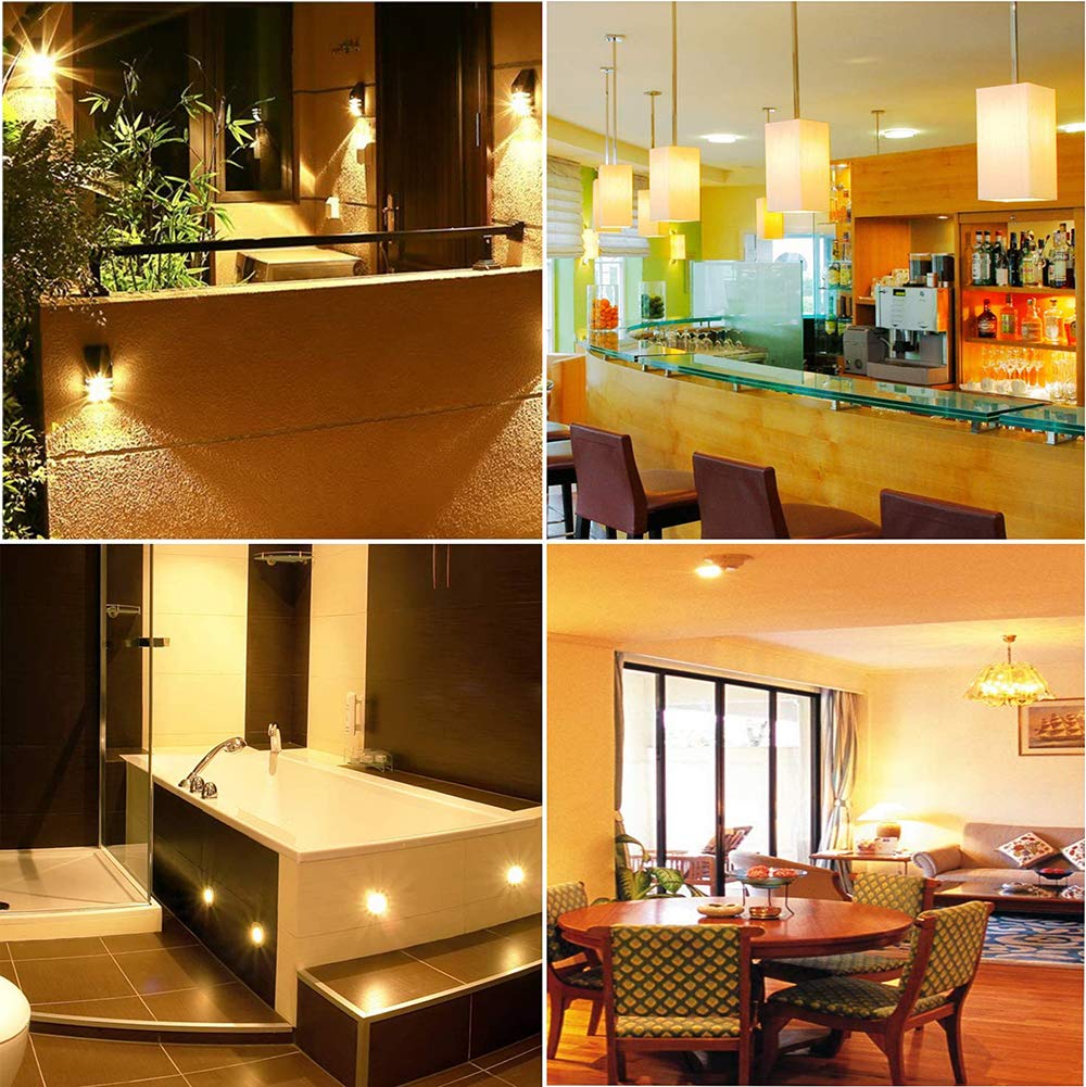 AIPLAMP G9 led Bulb Dimmable t4 g9 Base Bulbs, 2700K Soft White Light Equivalent to 25W 40W Halogen Bulbs, 4W 450Lm 120V AC No F