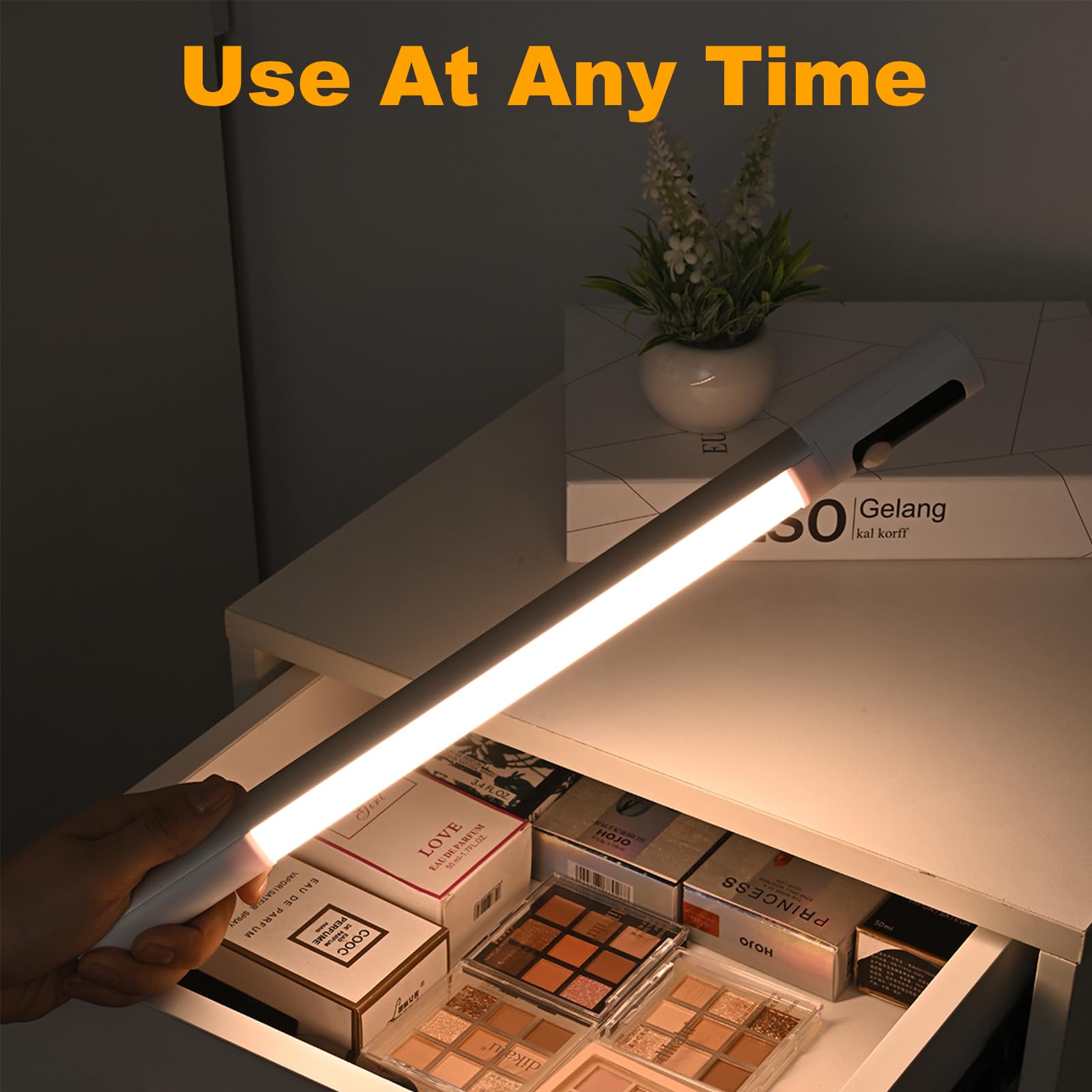 Under Cabinet Lighting 2Pack Sensor Light Indoor With Battery Level Display Function Closet Light Can Be Disassembled For Handheld Use 3 Color Temps 2000Mah Under Counter Lights For Kitchen Desk