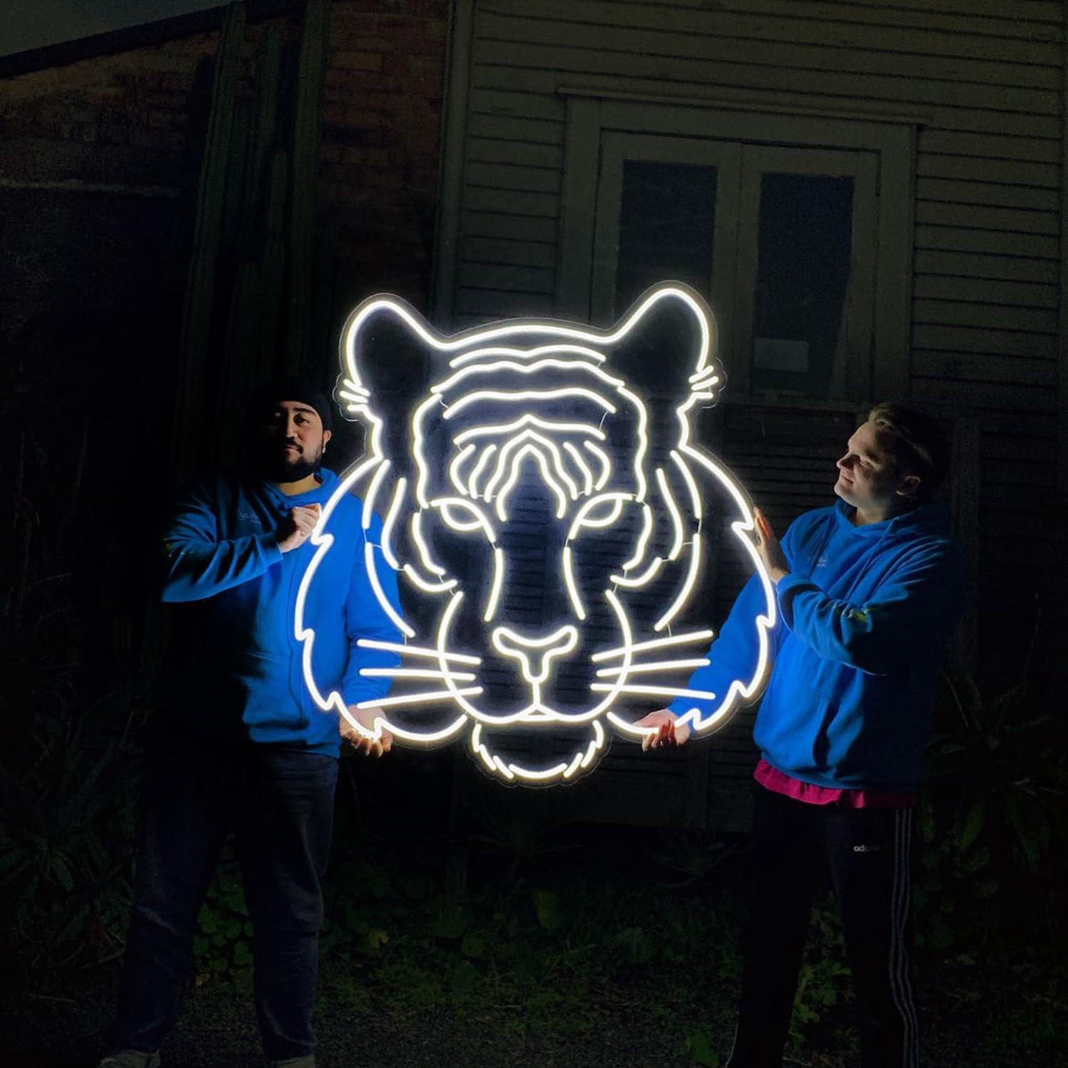 GYIODFU Neon Sign - Custom Wall Art, Dimmable, 40 Inch, PVC & LED Acrylic, Personalized Colors, Model N-LC01