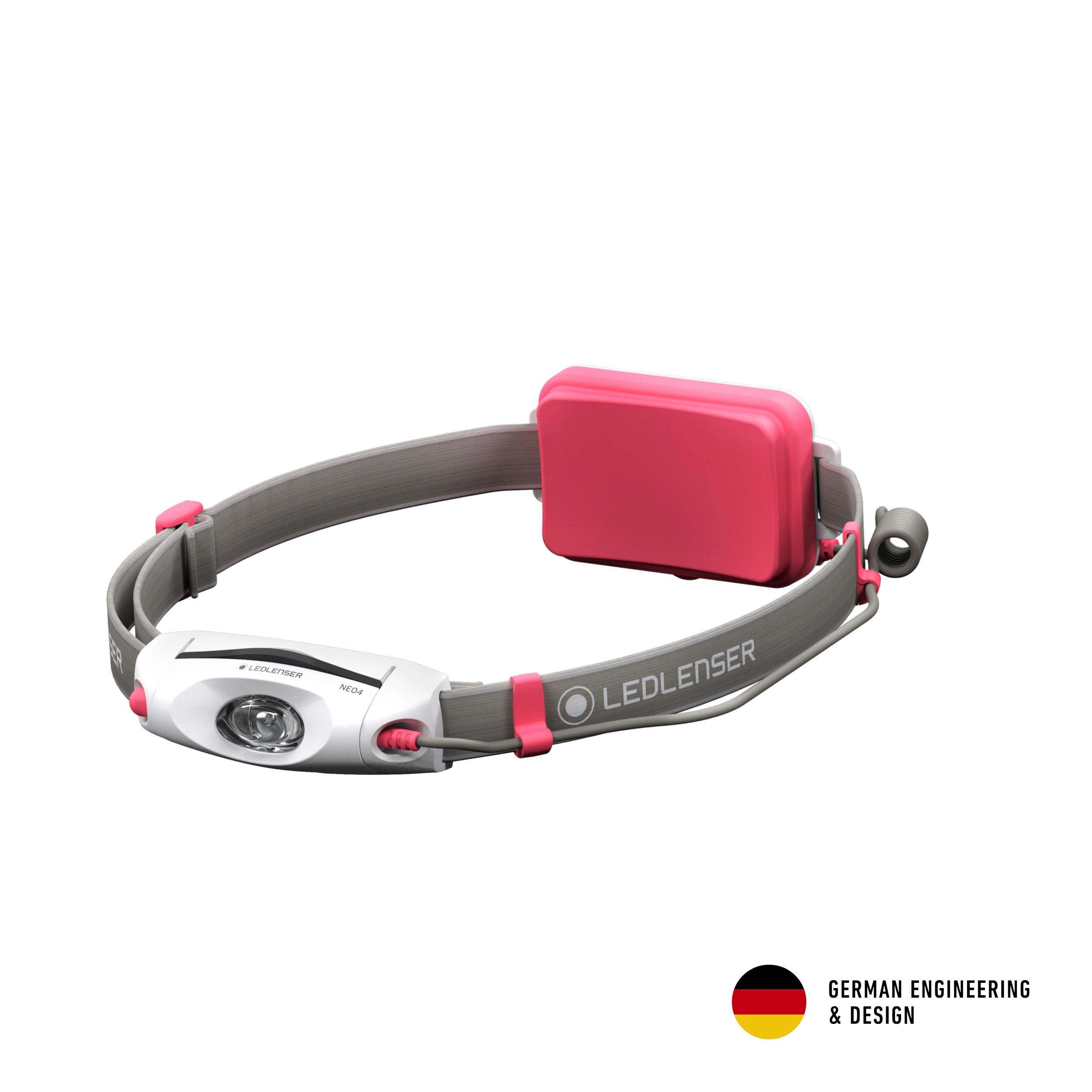LED Lenser NEO 4 Aluminum Power LED Portable Sports Headlamps - Luminosity - MAX 240 lm - MIN 20 lm, Lighting Range - MAX 30 m -