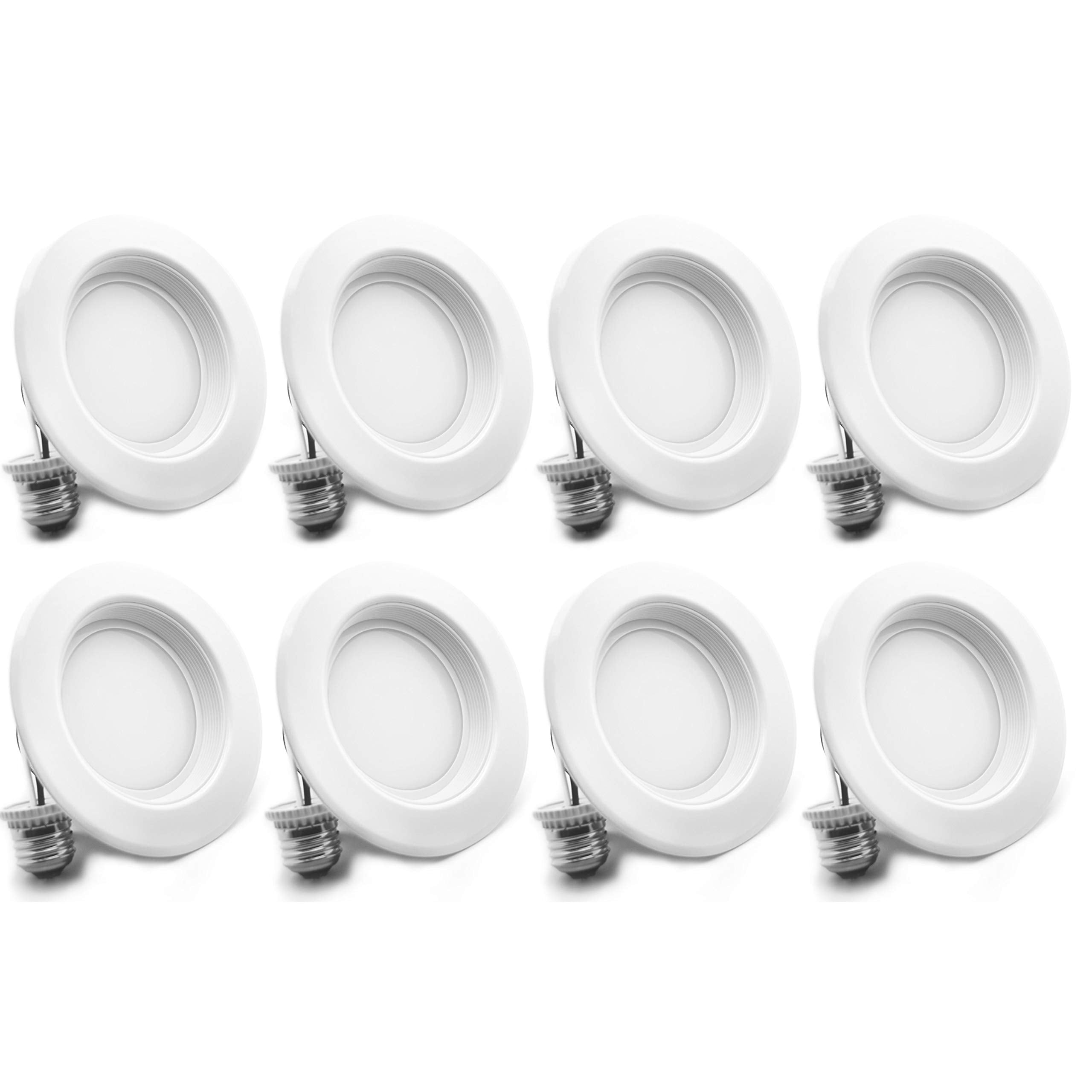 Bioluz LED 4    LED Retrofit Recessed Light 65W Equivalent (Using 10W) 700 Lumen, 90 CRI, Dimmable, UL-Listed CEC JA8 Title 24 C