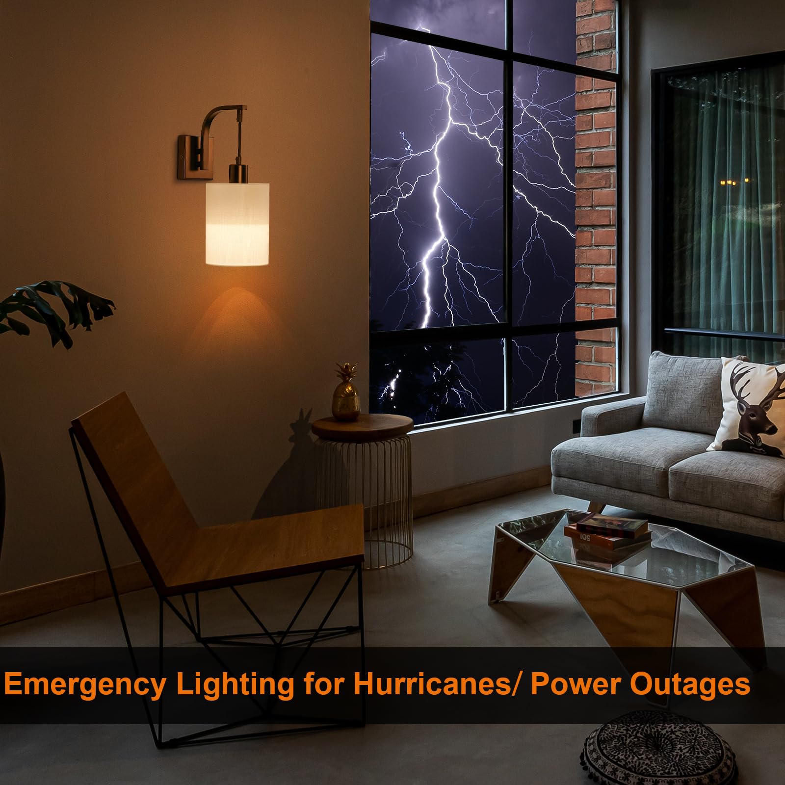 Suraielec Battery Operated Wall Sconces, Wireless Indoor Lights With Remote, Dimmable, 3 Colors