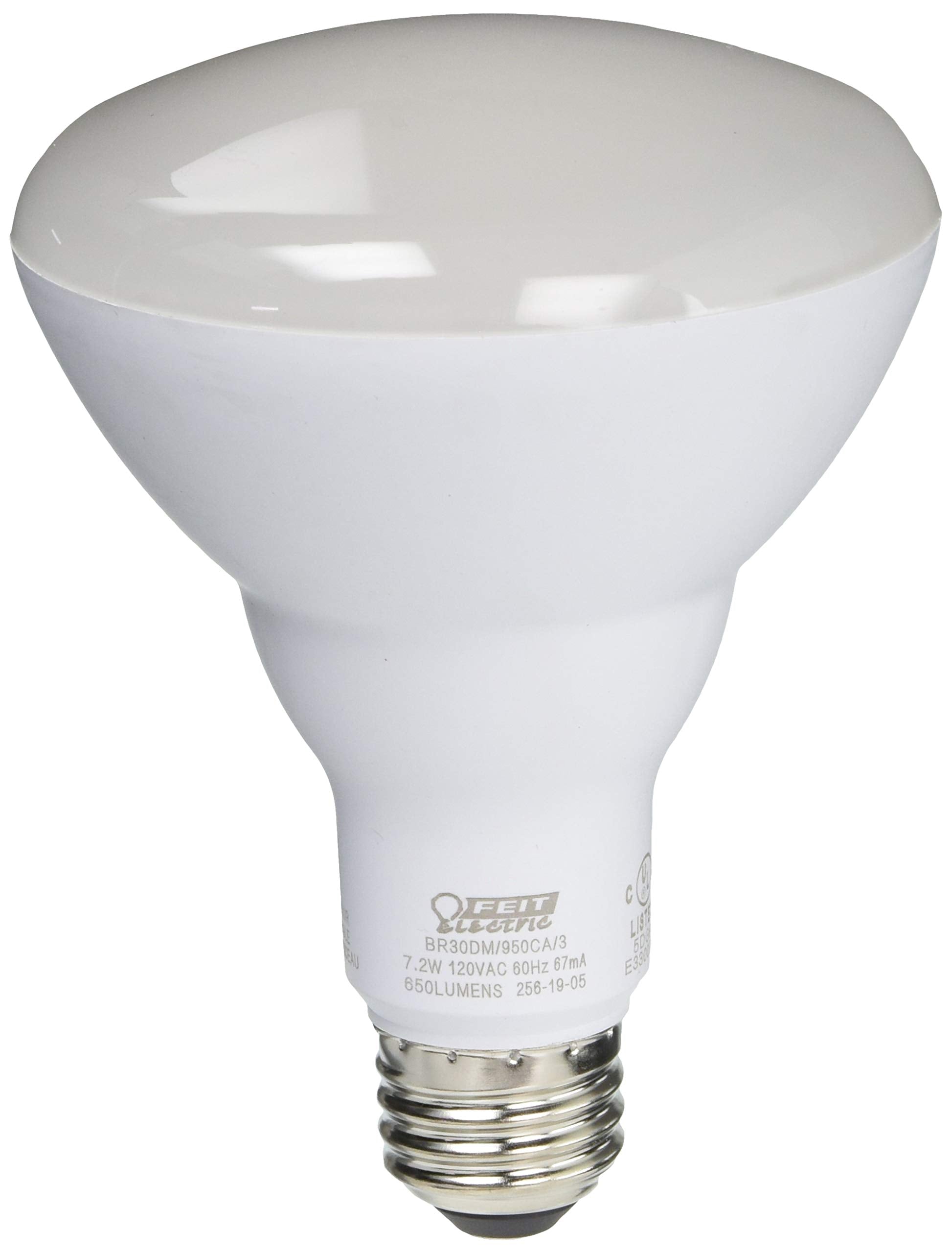 Feit Electric BR30 5K LED Bulb, Model BR30DM/950CA/3, One Size, Product Specific Color