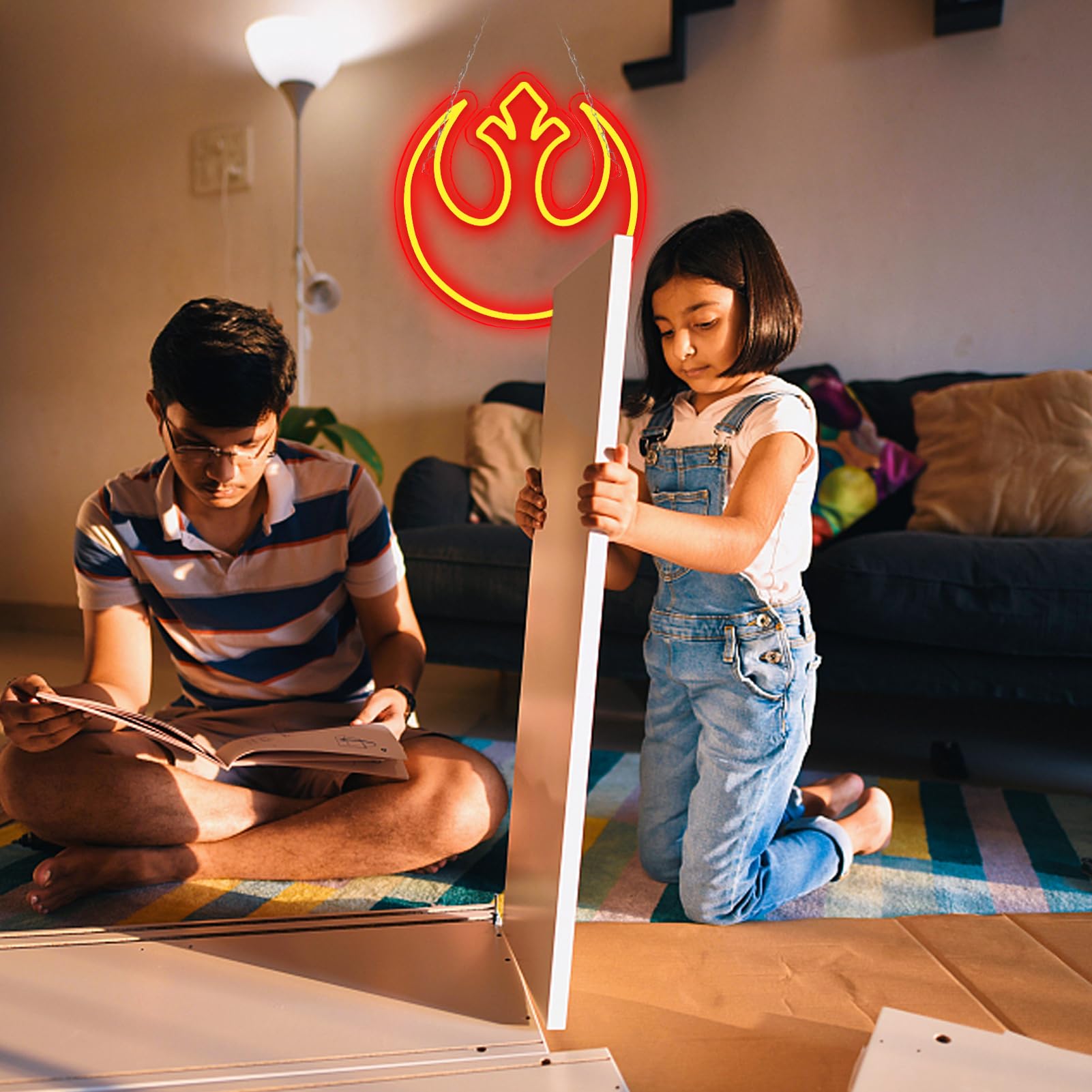 Pugna Movie Logo Neon Signs for Wall Decor Neon Lights for Bedroom Led Business Signs Suitable for Man Cave Bar Pub Restaurant C