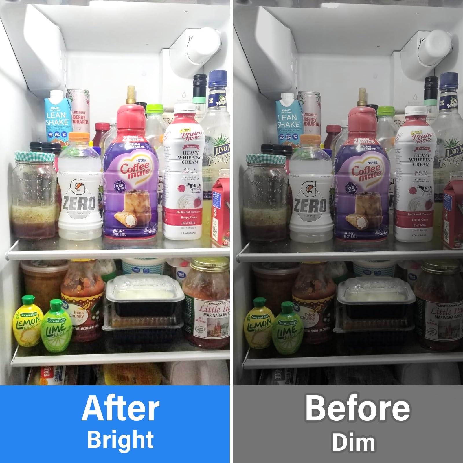 Upgraded Led Refrigerator Light Bulbs, Kei D34L Refrigerator Bulb Fit For Frigidaire Kenmore, Electrolux, Replaces Ap6278388 Ps1