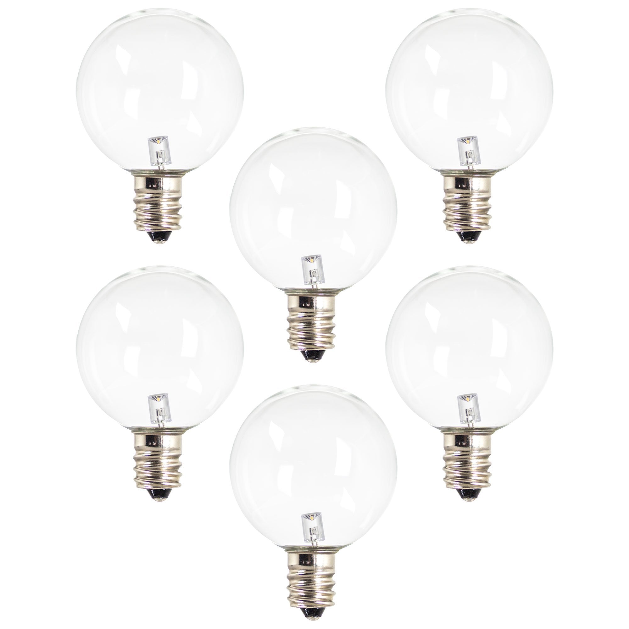 American Art Decor Replacement Light Bulbs for 113853WEB, 113772WEB, 153644WEB, 153645WEB, 121358WEB, 113856WEB, 113964WEB, 113854WEB, 129531WEB, 160037WEB, 124568WEB LED Marquee Signs (6 Pack)