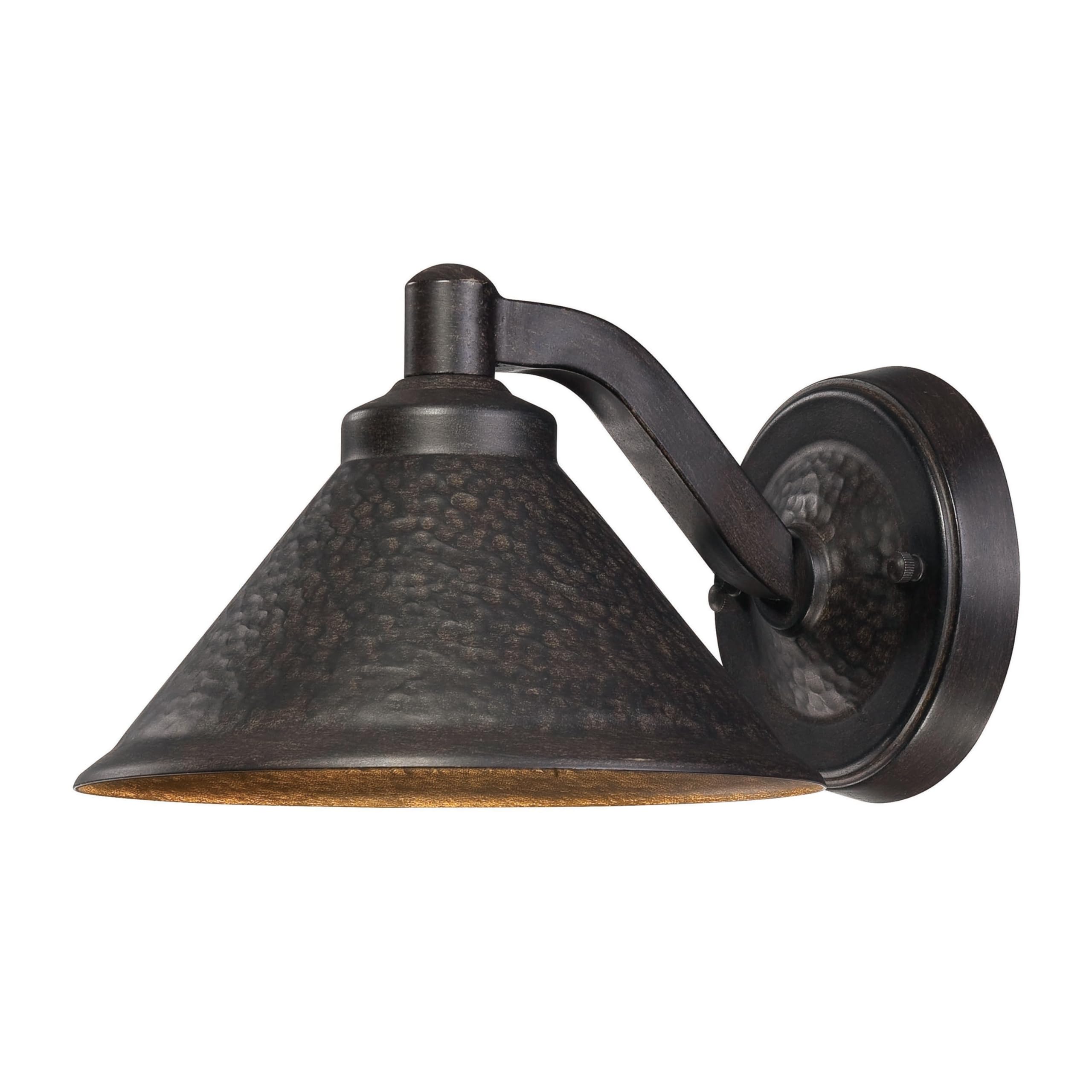 Minka Lavery The Great Outdoors 8101-A138-L Kirkham Outdoor LED Wall Mount, 1-Light, 10 Total Watts, 8.5-in H x 6-in W, Aspen Br
