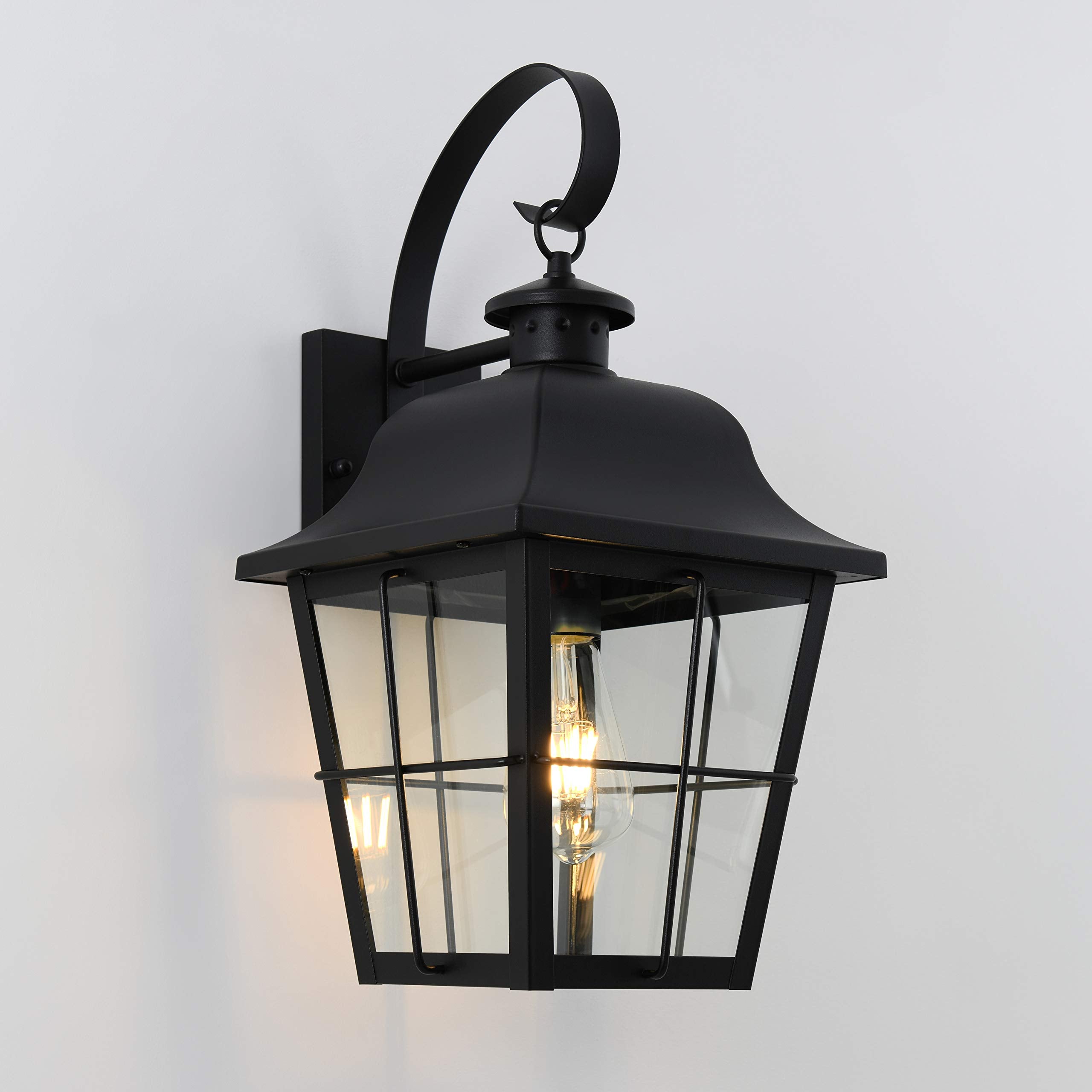 Artika Jatoba 6W Black Outdoor Wall Light - Weatherproof Aluminum, Bulb Included, Ideal For Porches