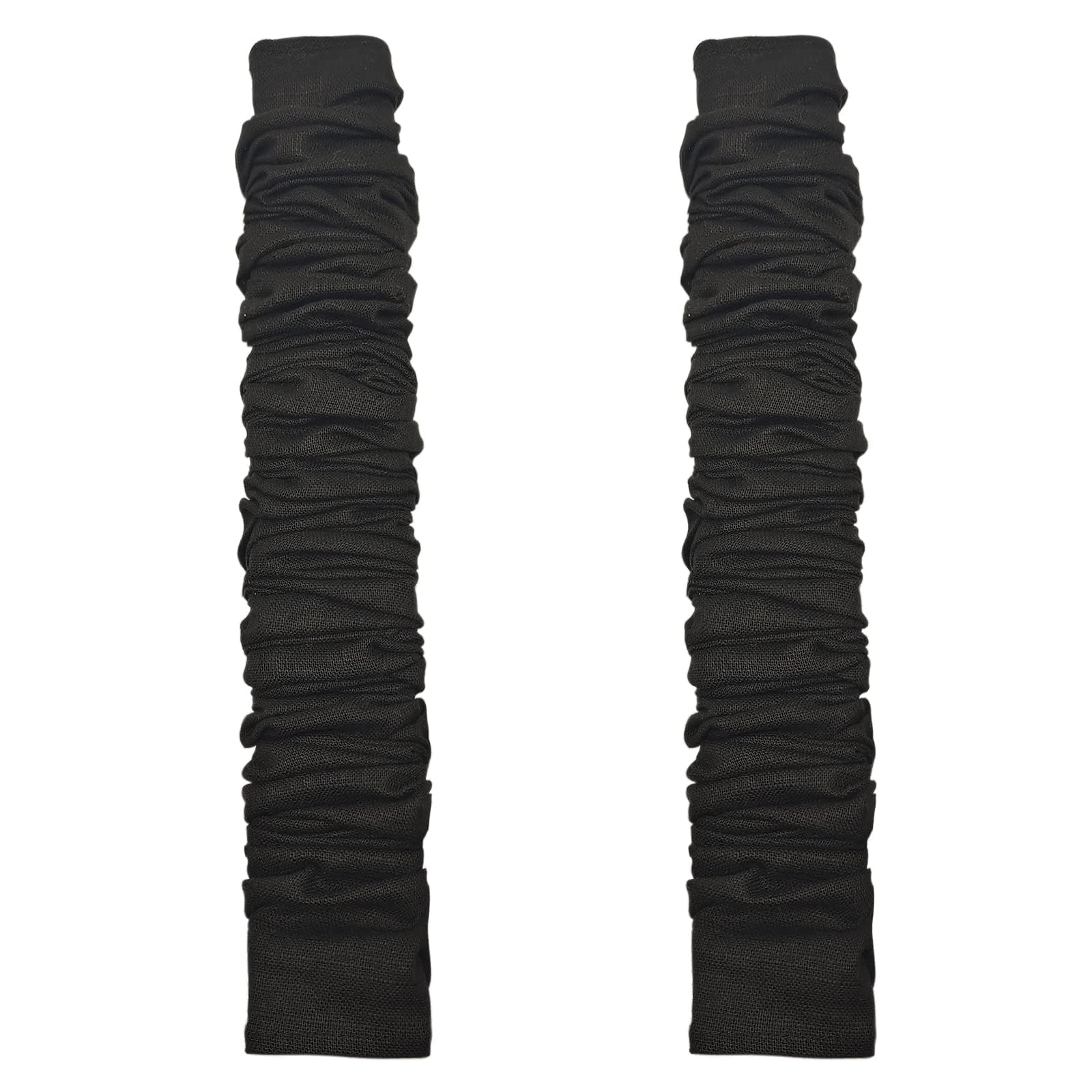 Fabric Cord Cover & Chandelier Chain Cover 1 Pack 6Feet Length For Chandelier Lighting Wires Natural Burlap Easy To Install. (Black)