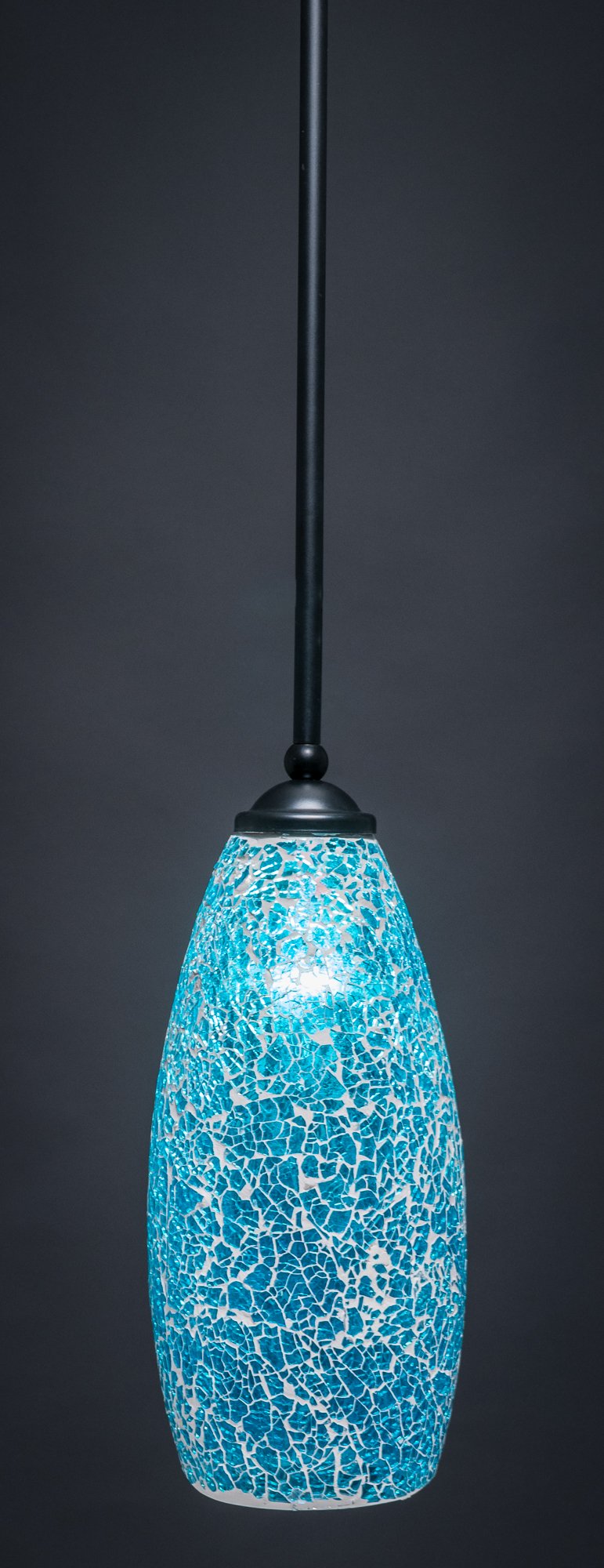 Zilo 1 Light Mini Pendant in Matte Black (560-MB-5065)