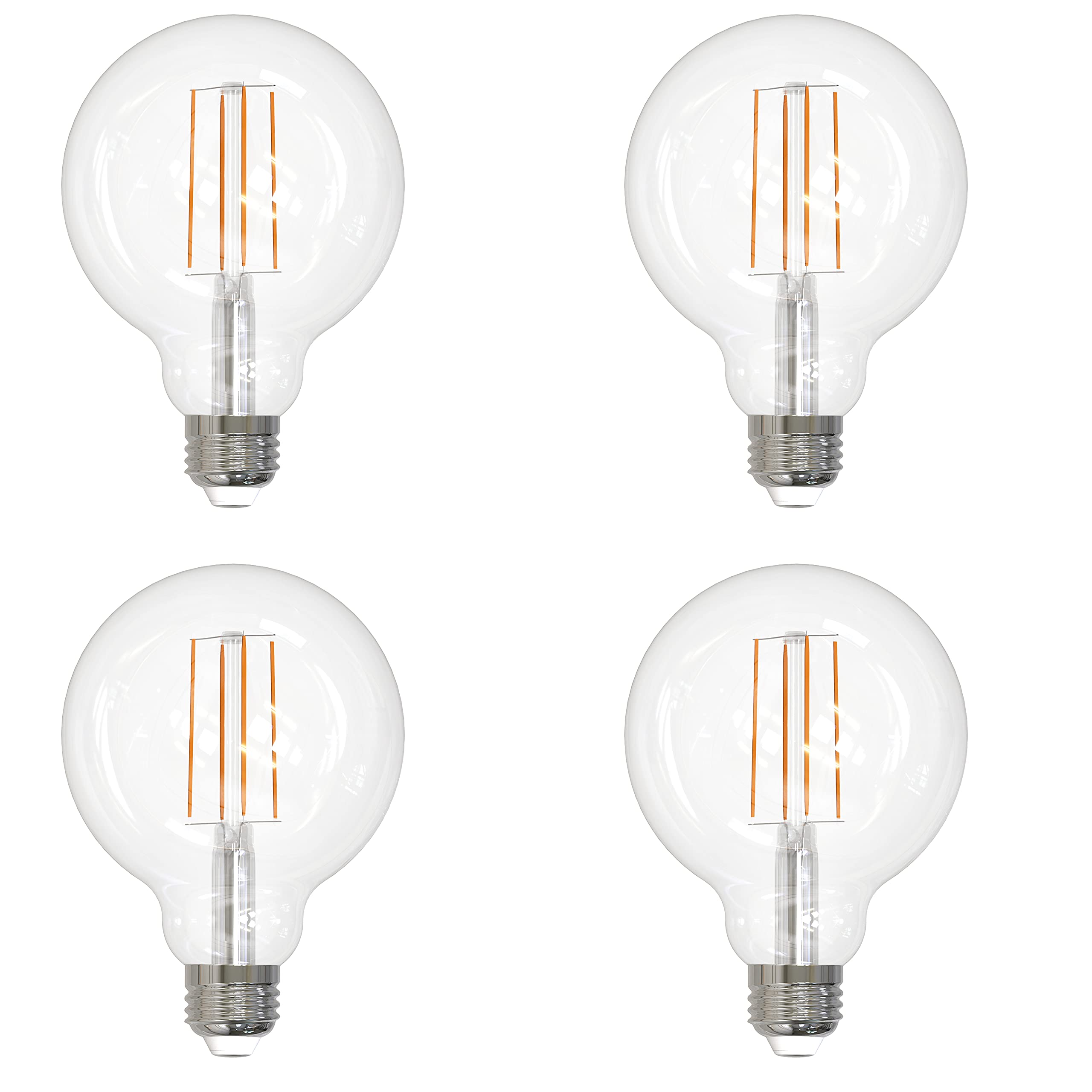 Sunlite 41697 LED G30 Edison Globe Light Bulb, 8.5 Watts (100W Equivalent), Standard E26 Base, 800 Lumens, Dimmable, Decorative 