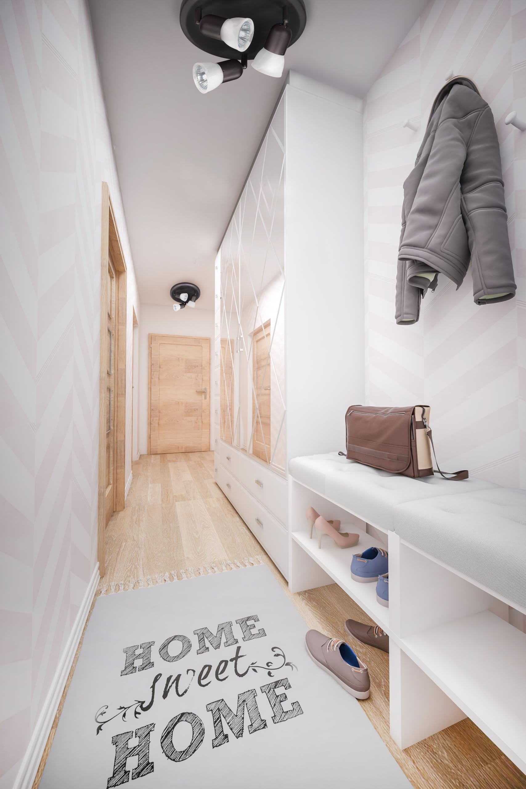 Canarm Ltd. Icw356A03Orb10 James 3 Bulb Ceiling/Wall Light, Oil Rubbed Bronze