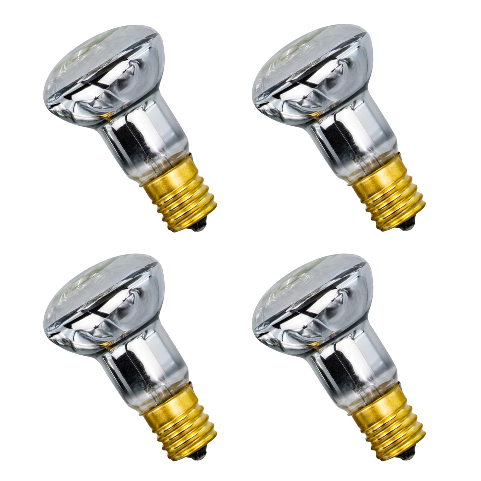 4 Pack Lava Lamp Replacement Bulb R39 E17 30W 120V Reflector Bulbs,Glitter Lamps,Incandescent For Bedroom And Office Bulb Lava L