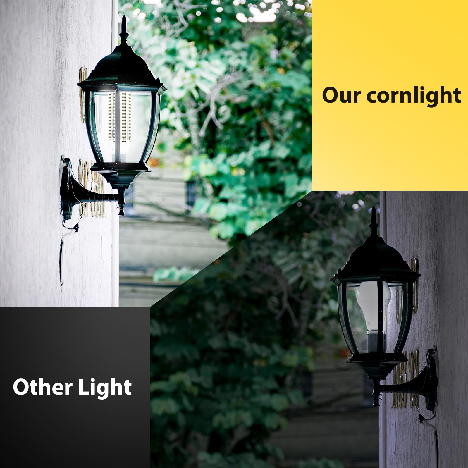 150W 2 Pack Led Corn Light Bulb(1500W Equivalent ) ,Commercial Grade Daylight 5000K E26/E39 22900Lm Medium Mogul Base Led Lamp,L