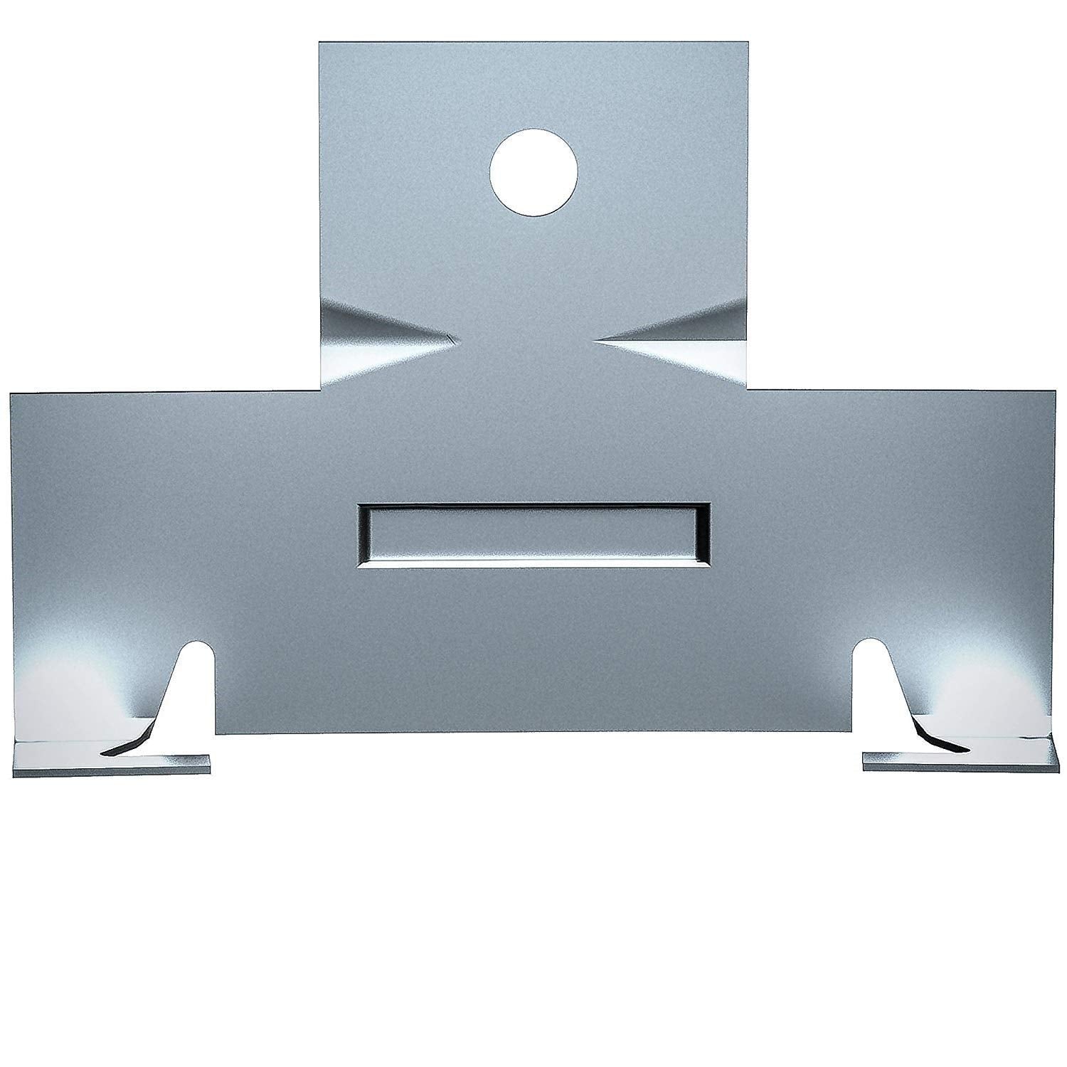 harrrrd Retrofit Recessed Downlight Housing C Clips - 30 Pack (15 Pairs), Zinc Material, Self Tapping Screws Included
